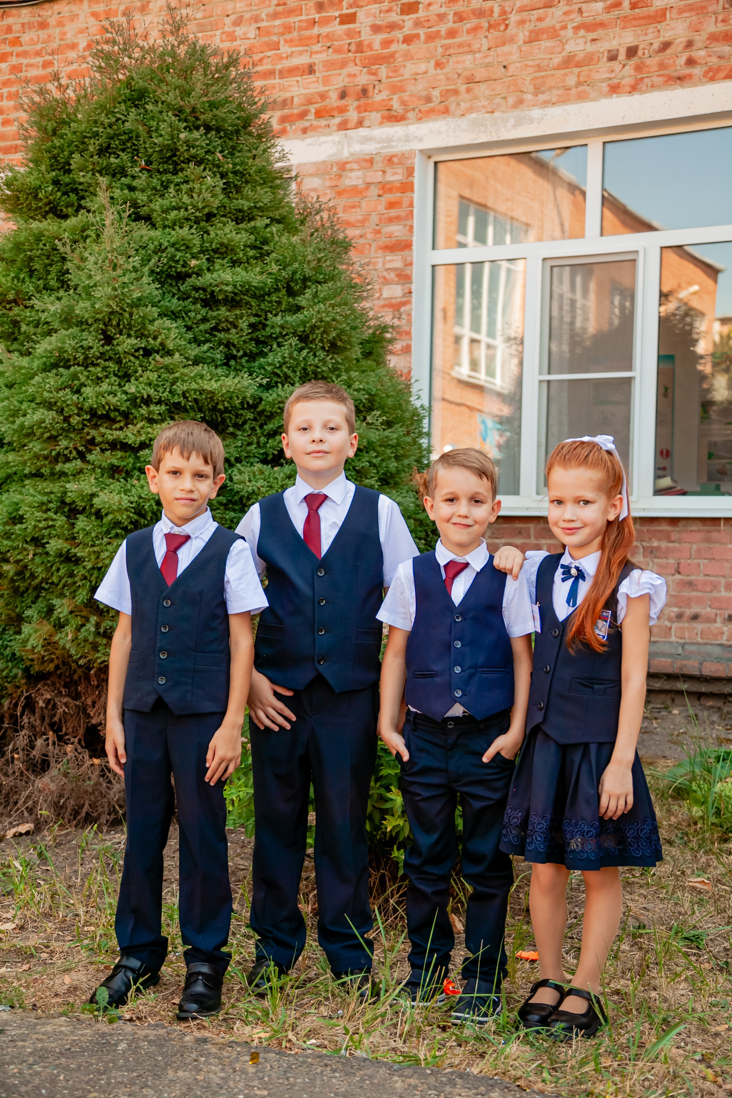 1 сентября линейка. Свадебный и семейный фотограф в Армавире