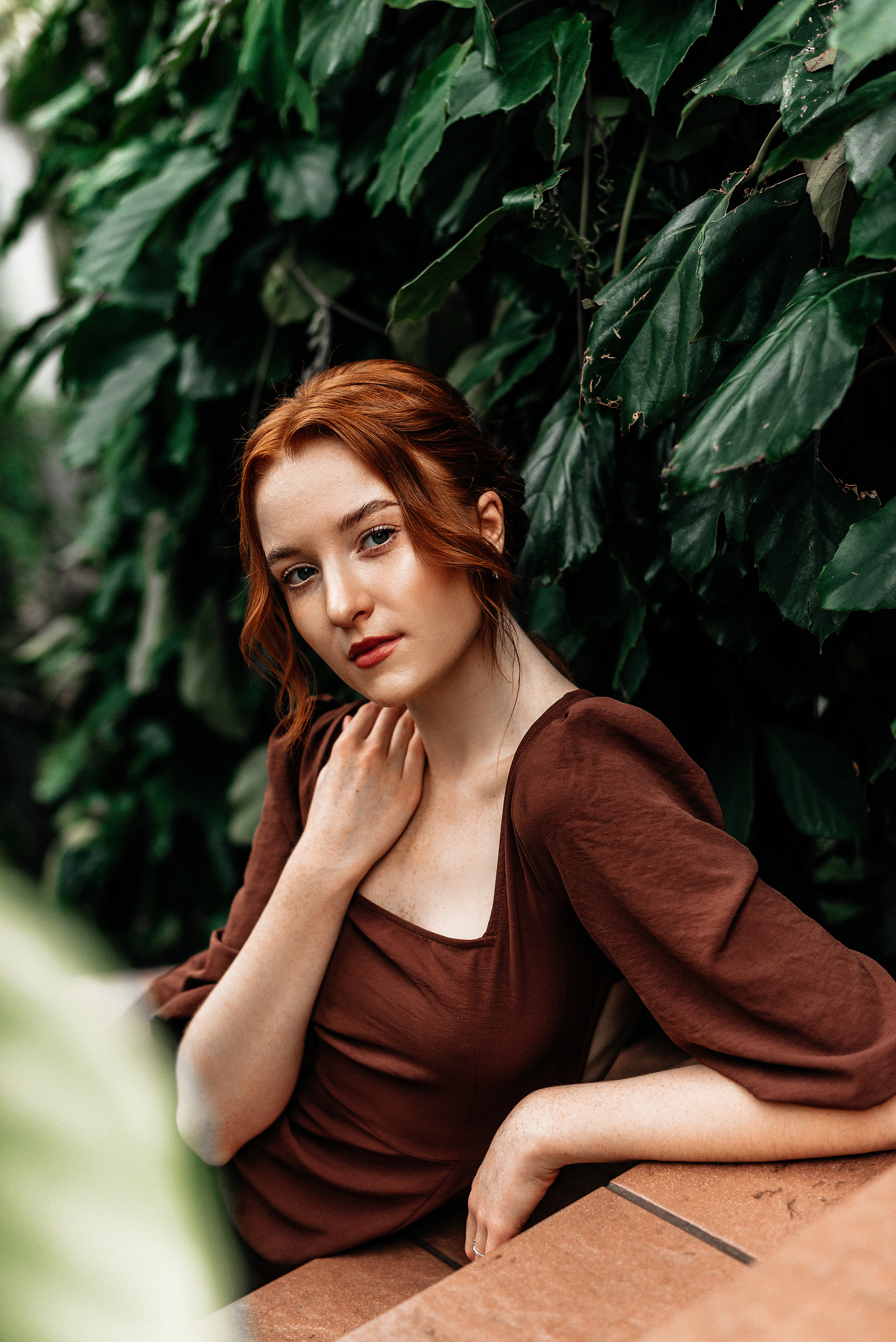 Полина. Оранжерея. Фотограф в Минске Наталия Запорощенко