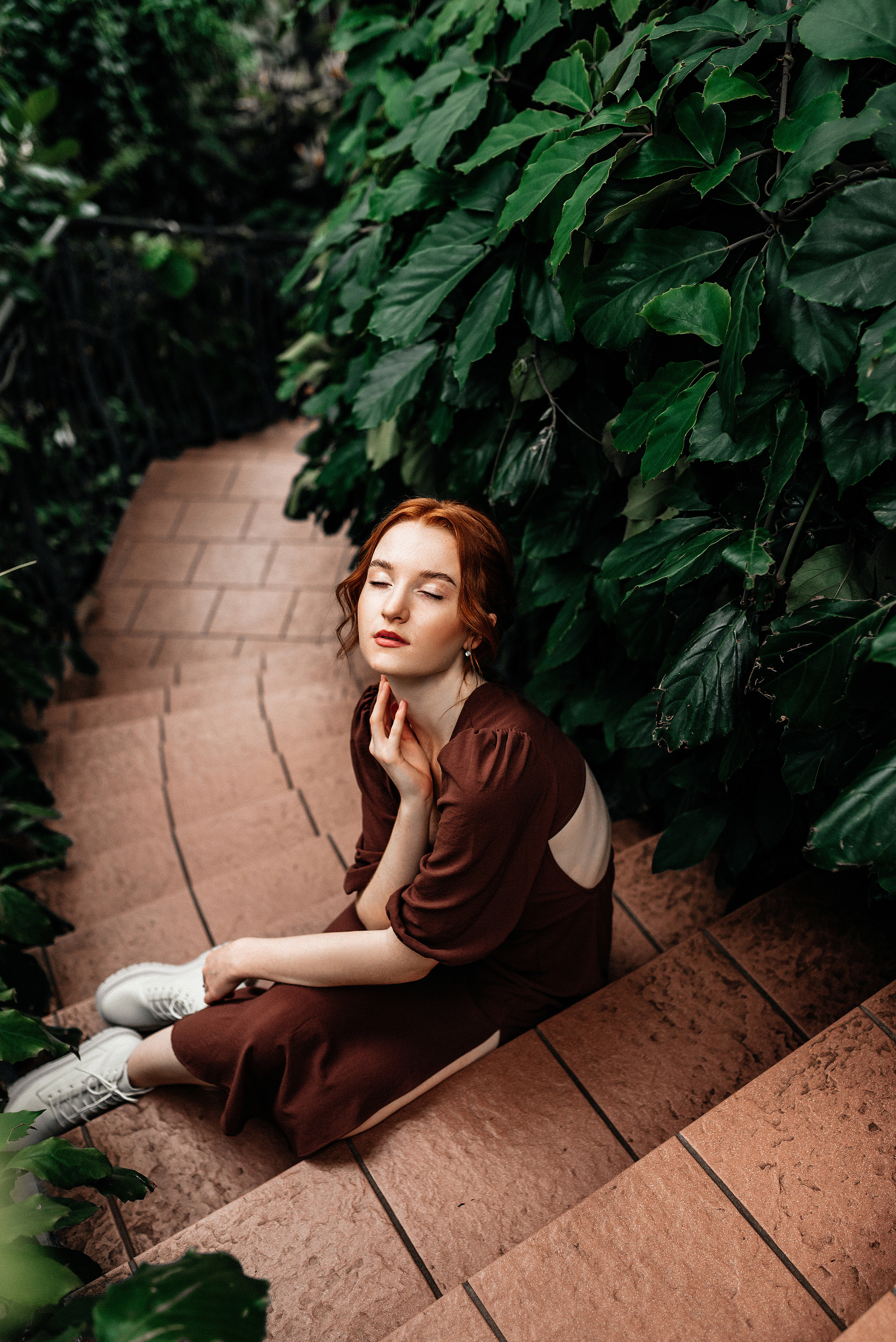 Полина. Оранжерея. Фотограф в Минске Наталия Запорощенко