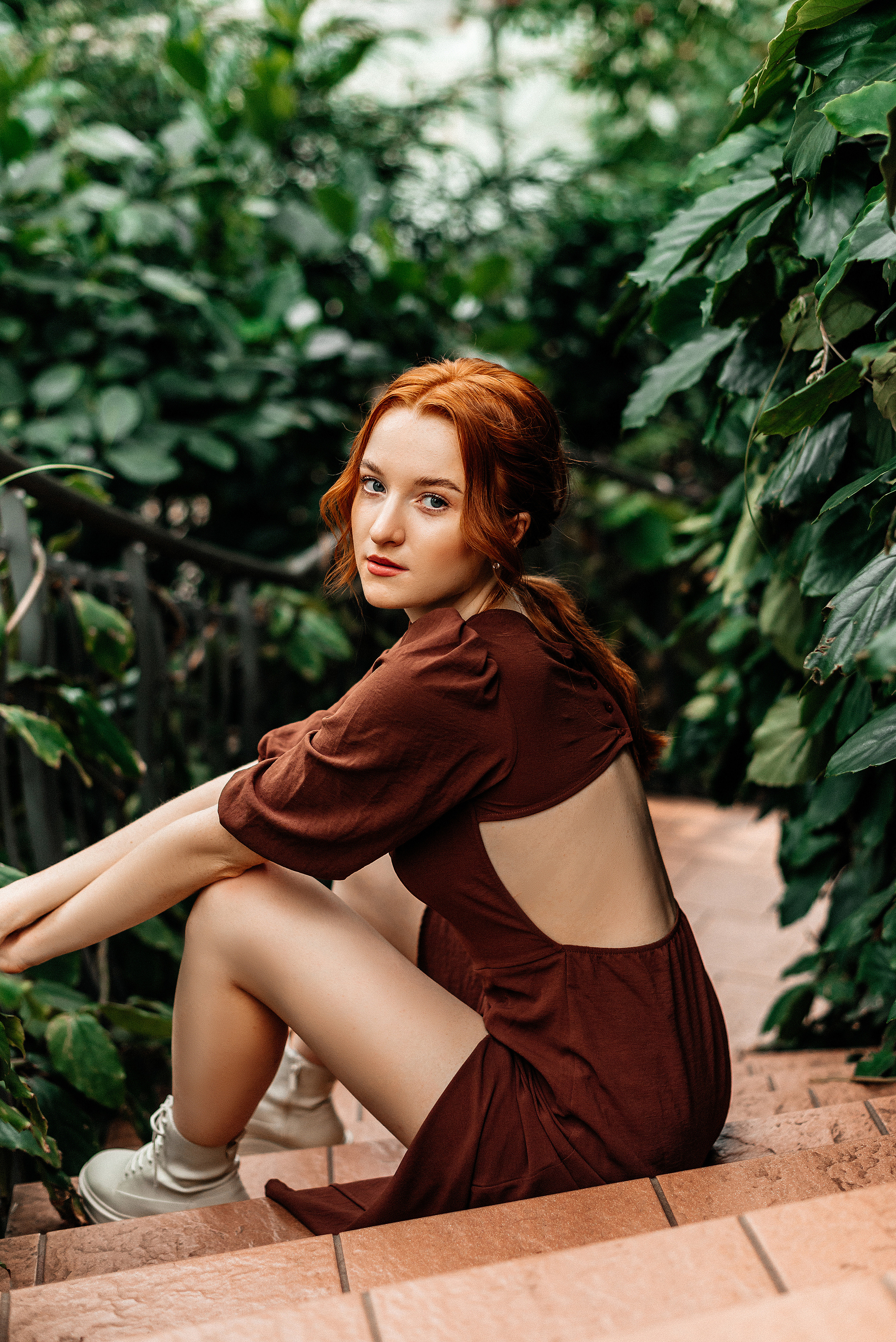 Полина. Оранжерея. Фотограф в Минске Наталия Запорощенко