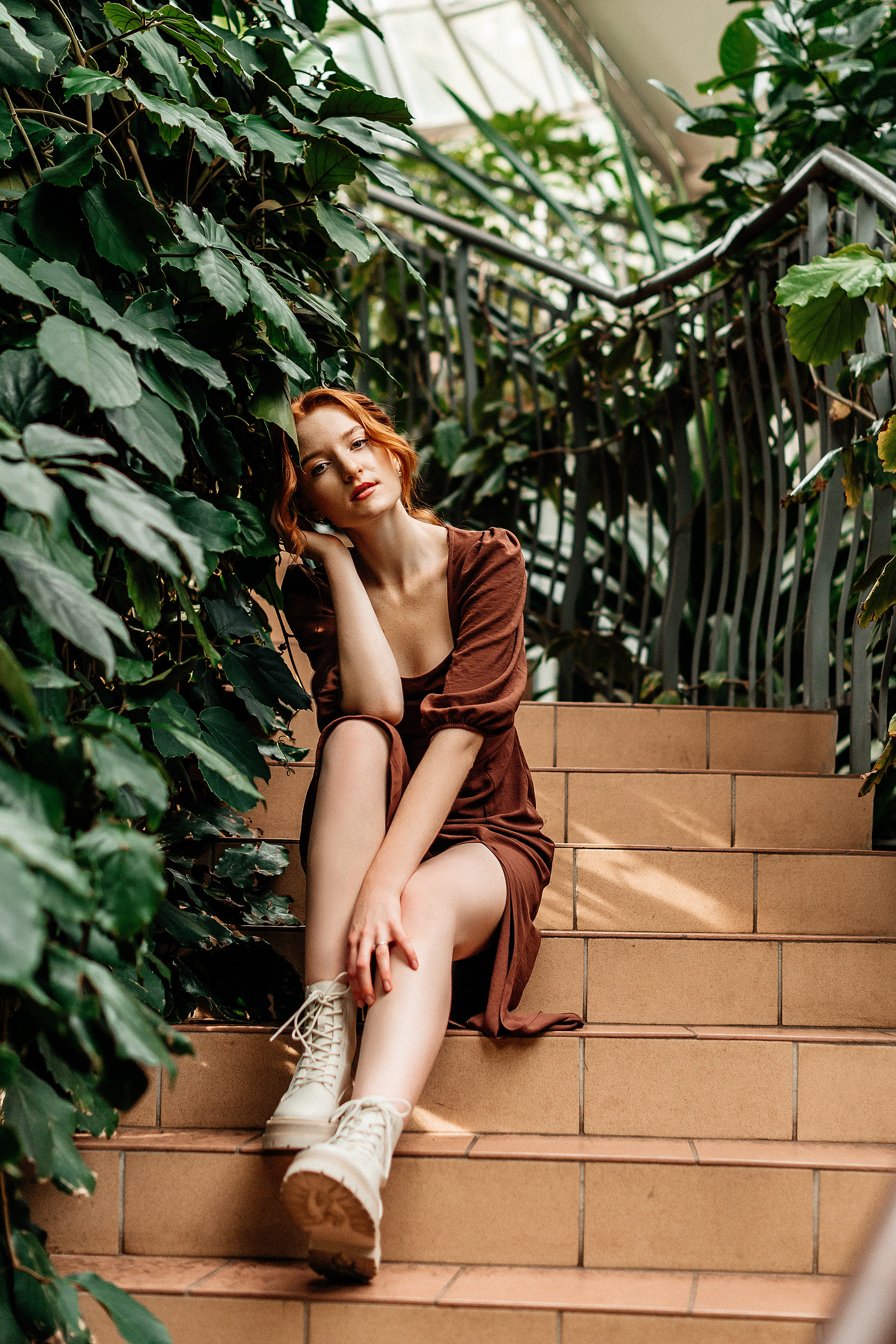 Полина. Оранжерея. Фотограф в Минске Наталия Запорощенко