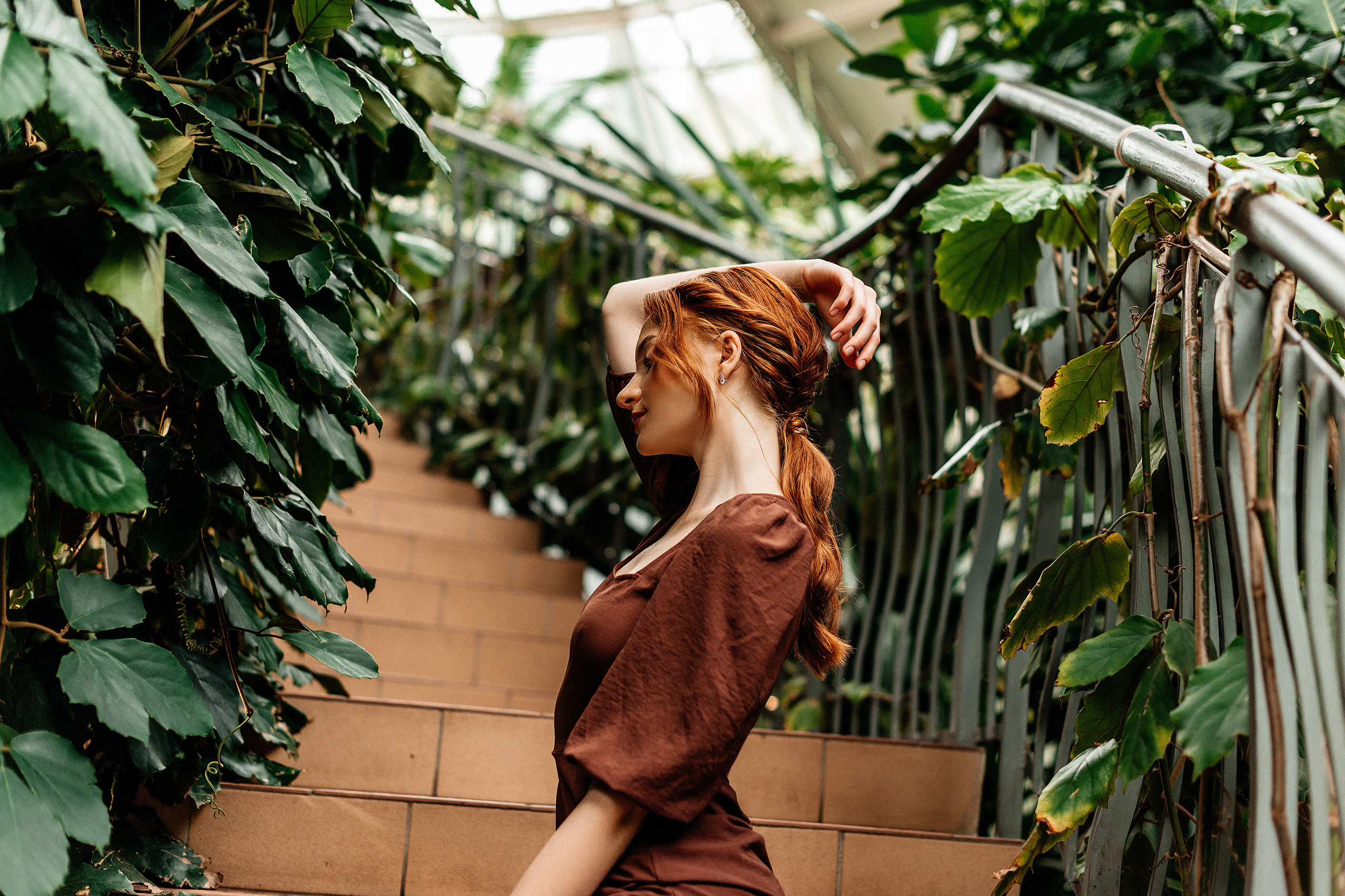 Полина. Оранжерея. Фотограф в Минске Наталия Запорощенко