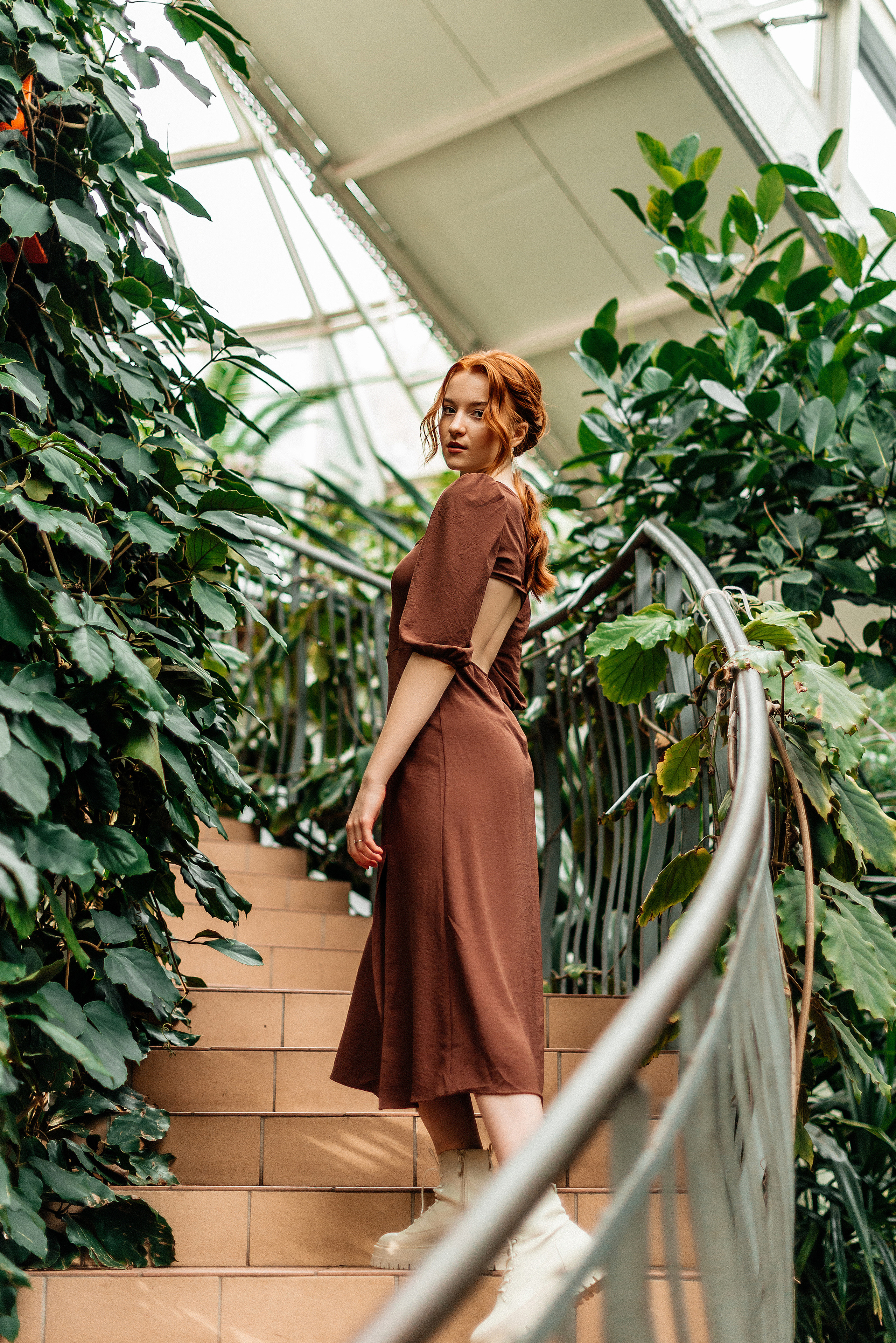 Полина. Оранжерея. Фотограф в Минске Наталия Запорощенко