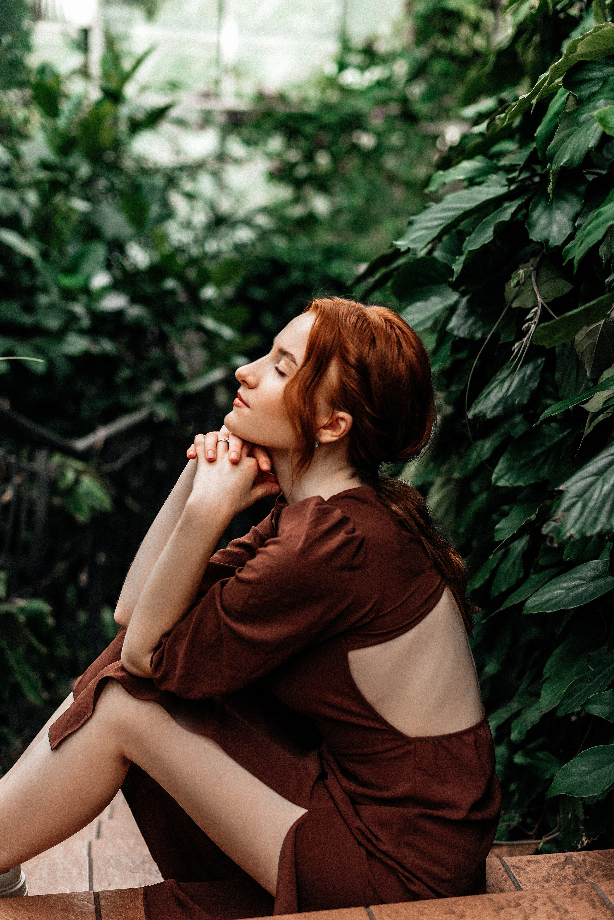 Полина. Оранжерея. Фотограф в Минске Наталия Запорощенко