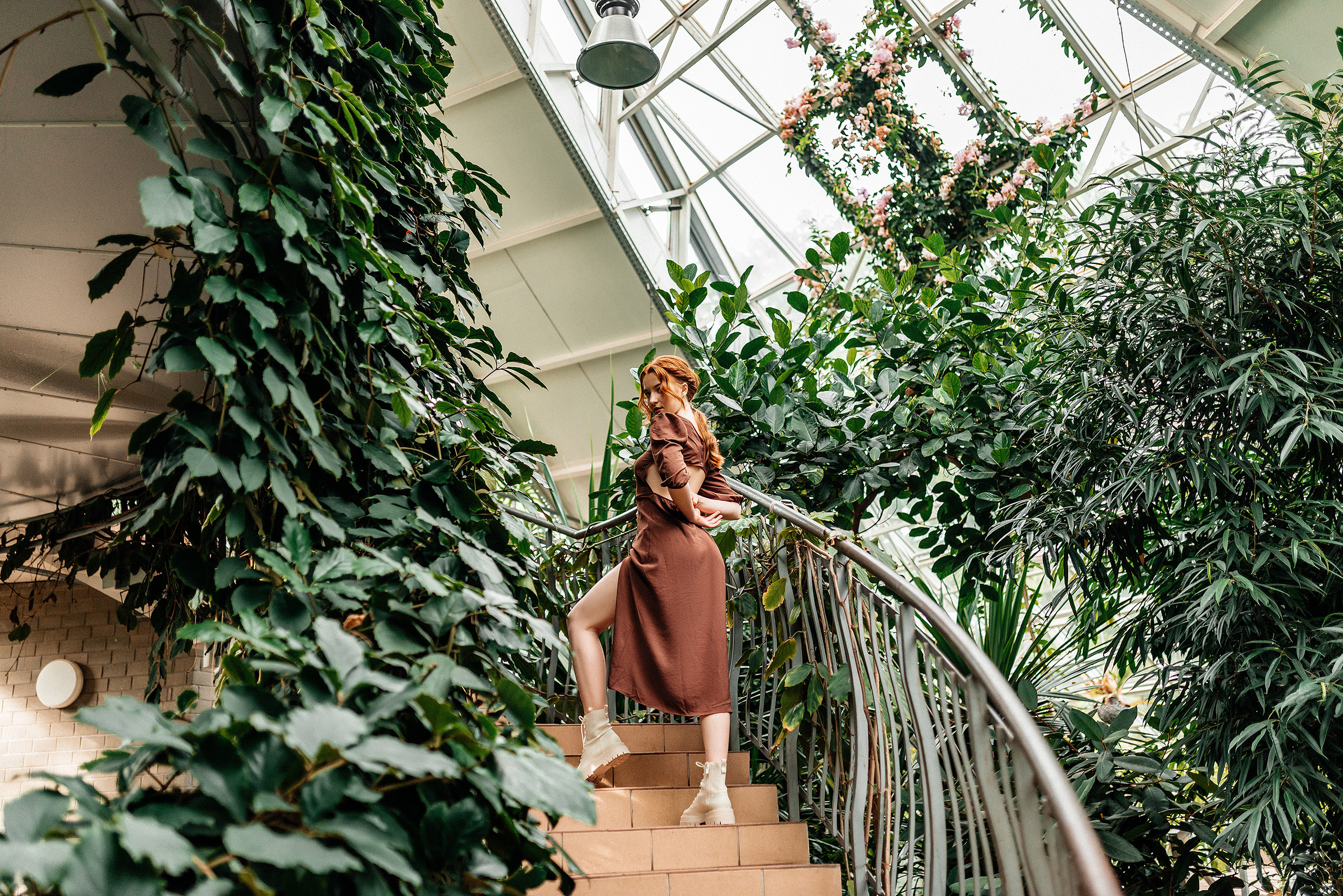 Полина. Оранжерея. Фотограф в Минске Наталия Запорощенко