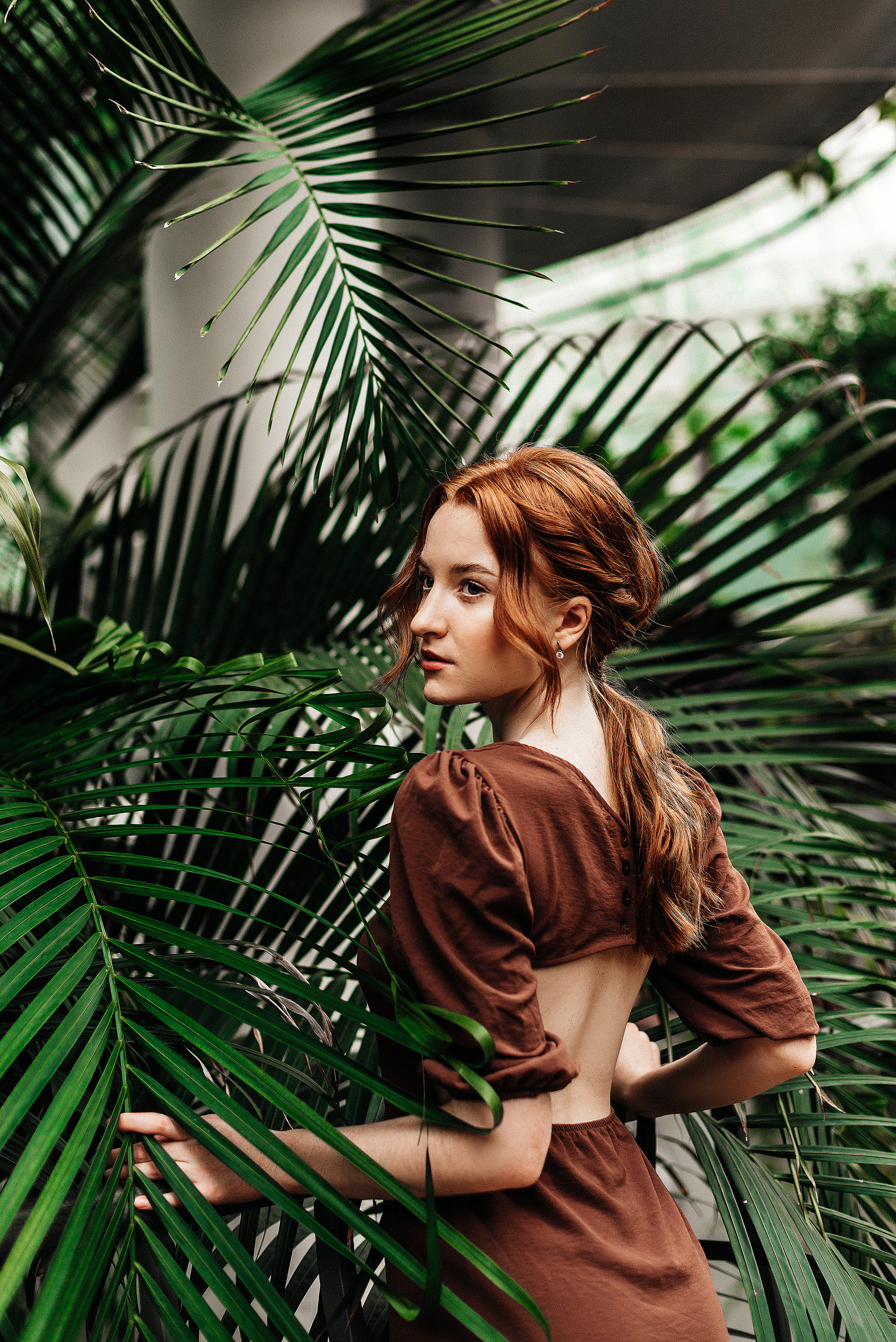 Полина. Оранжерея. Фотограф в Минске Наталия Запорощенко