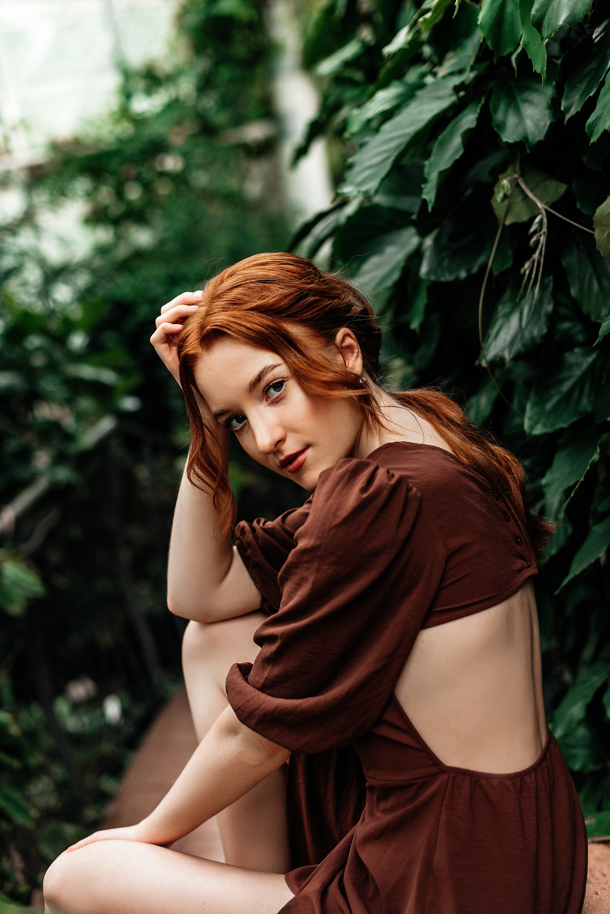 Полина. Оранжерея. Фотограф в Минске Наталия Запорощенко