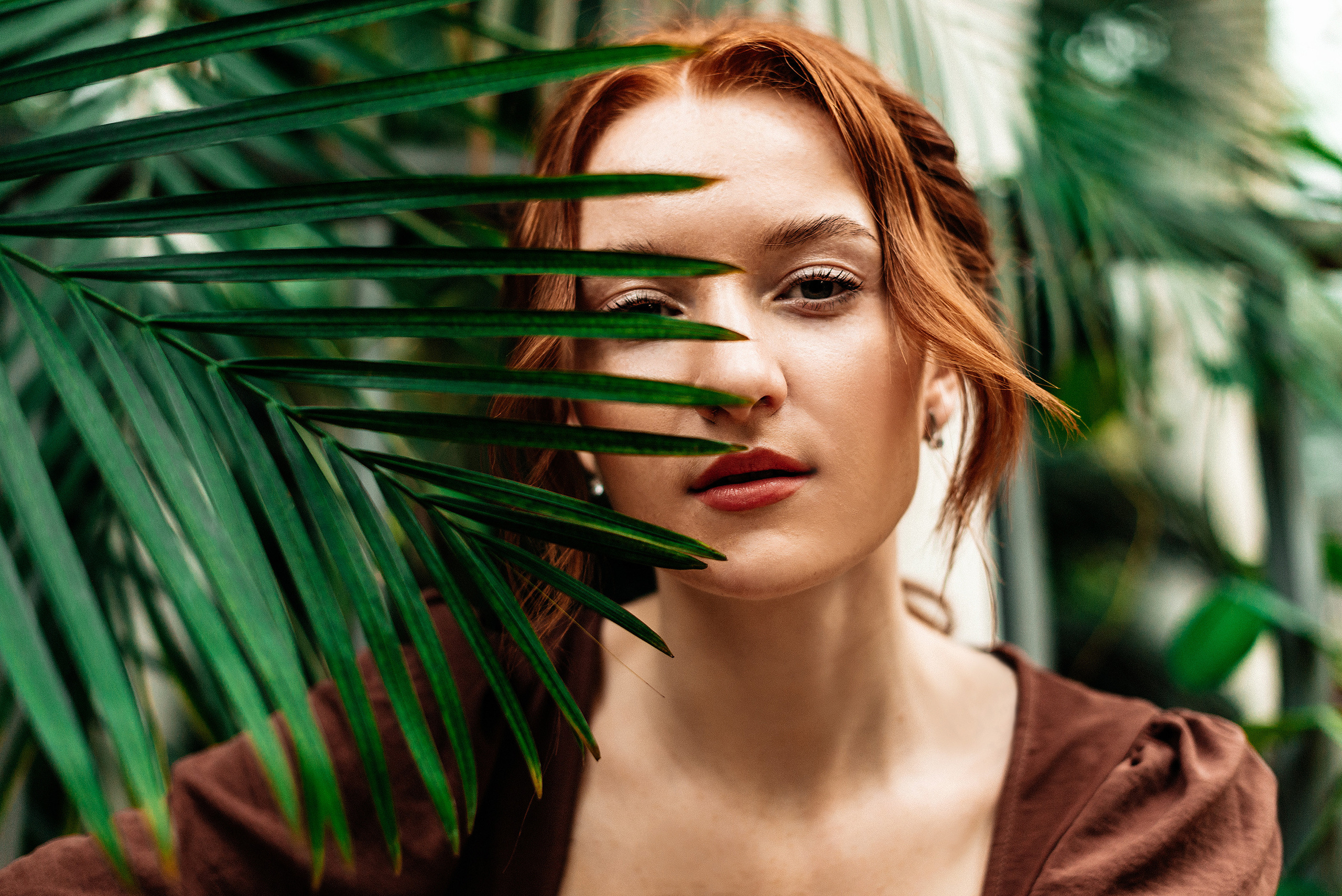 Полина. Оранжерея. Фотограф в Минске Наталия Запорощенко