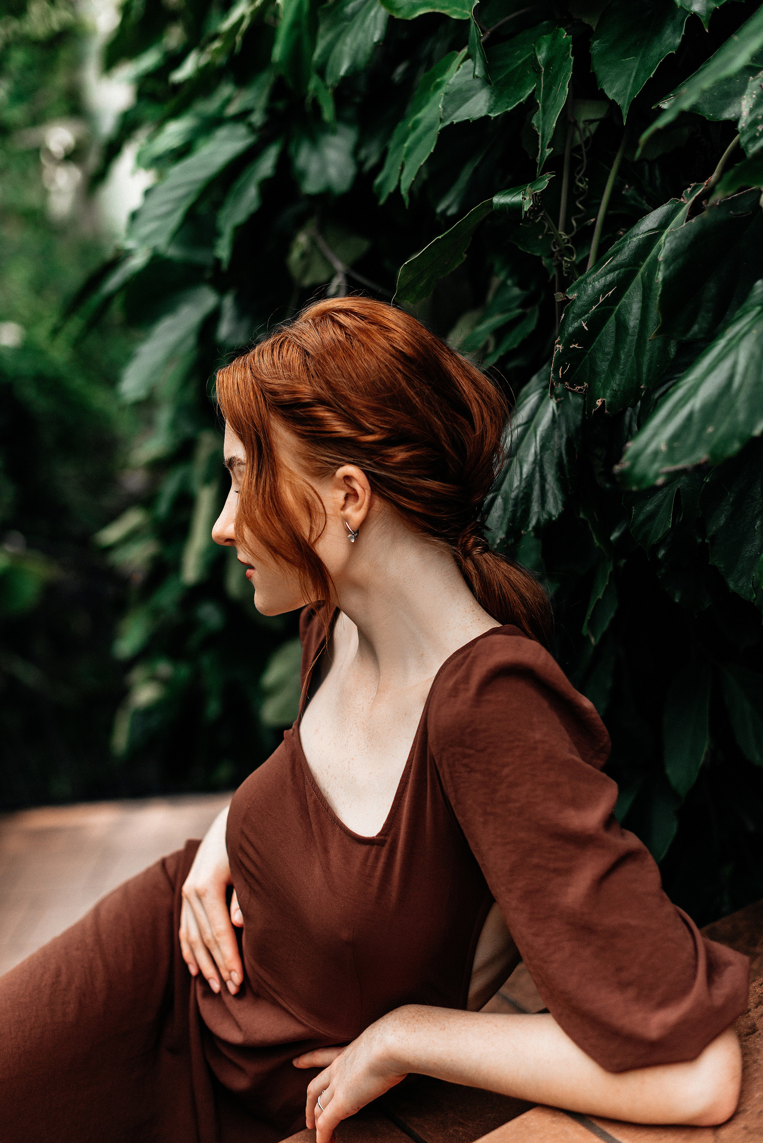 Полина. Оранжерея. Фотограф в Минске Наталия Запорощенко