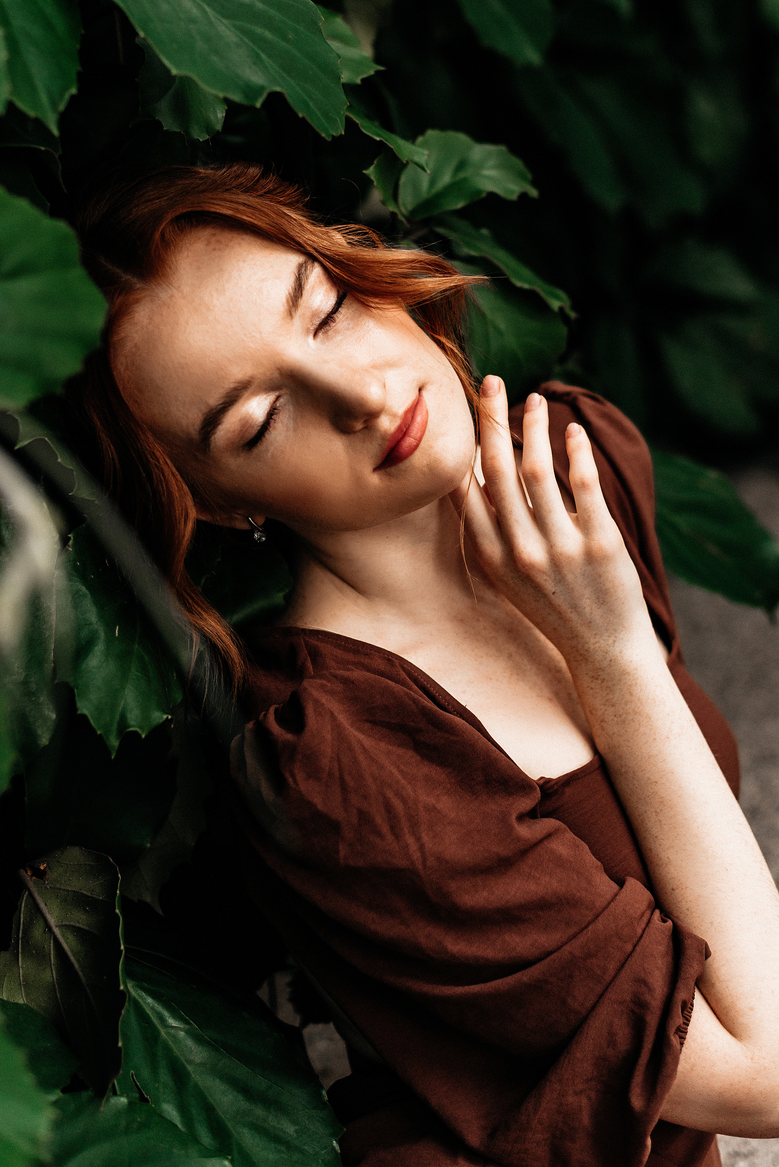 Полина. Оранжерея. Фотограф в Минске Наталия Запорощенко