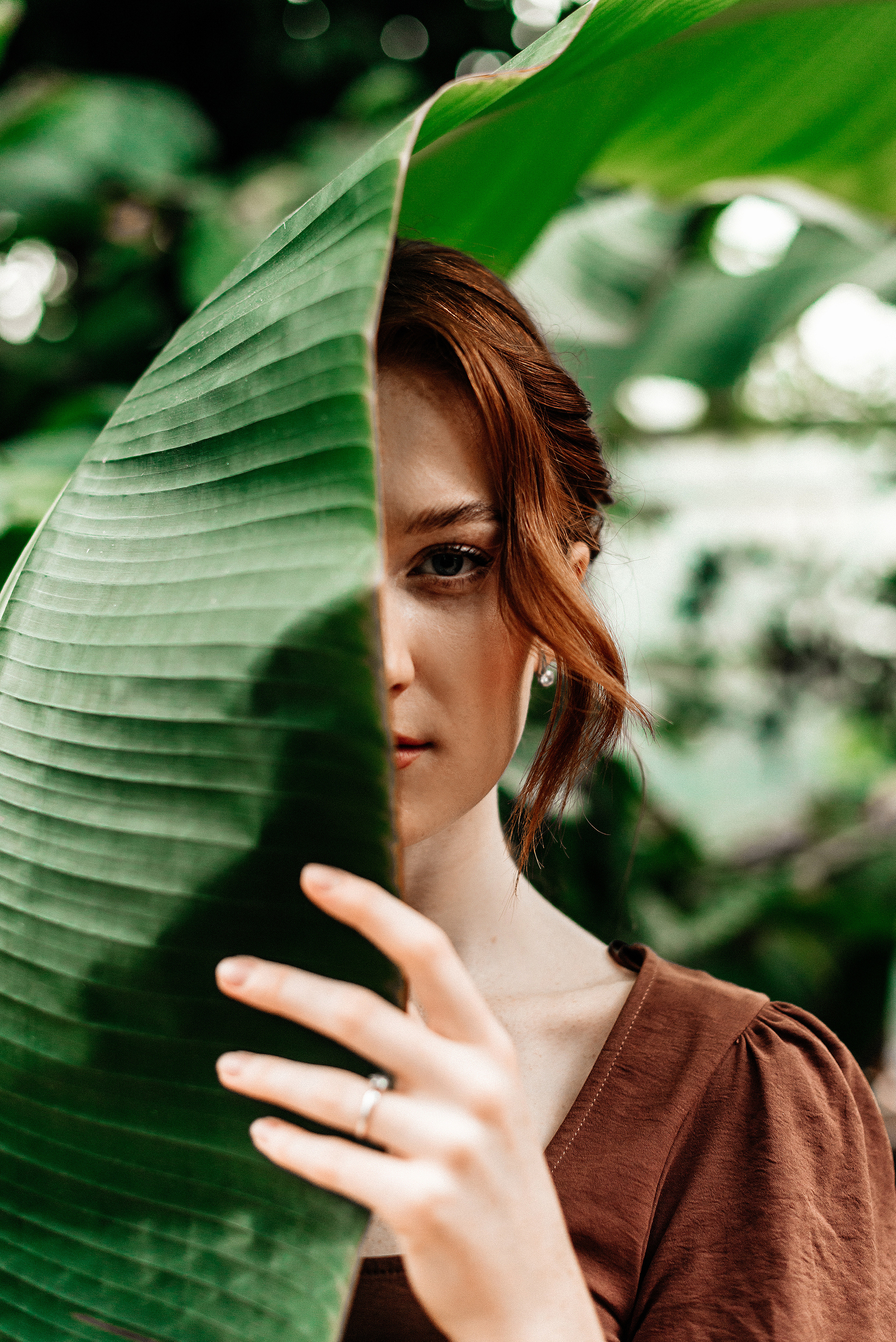 Полина. Оранжерея. Фотограф в Минске Наталия Запорощенко