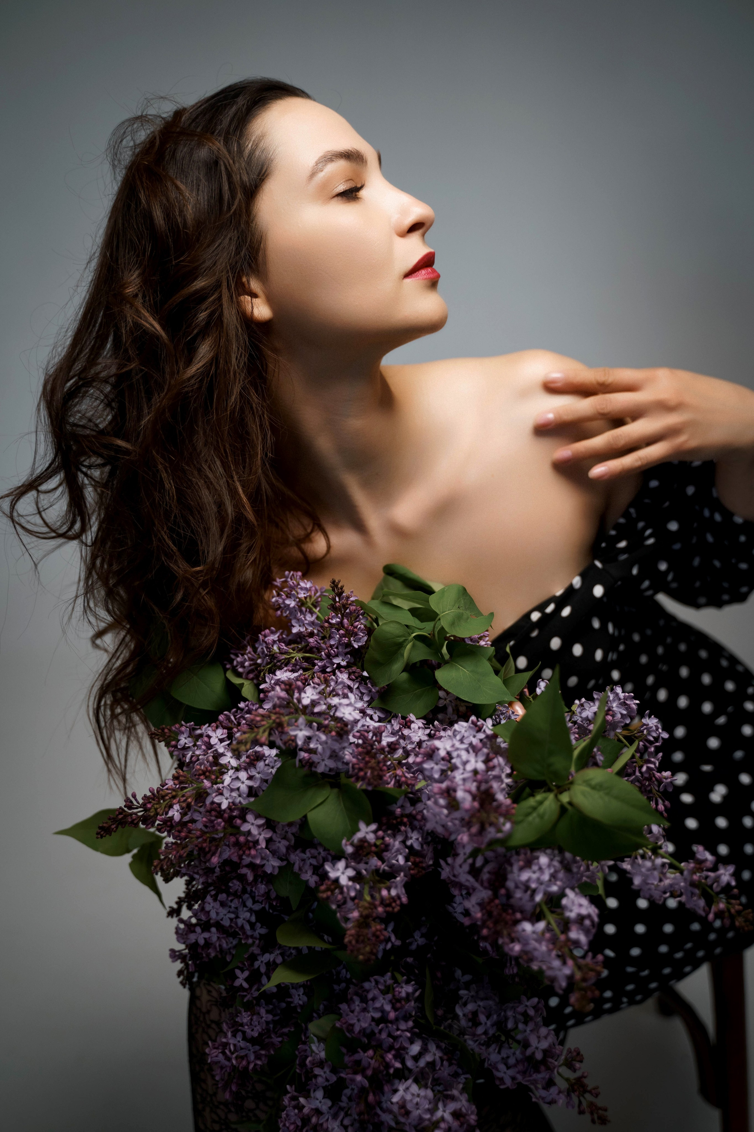 Аня и сирень