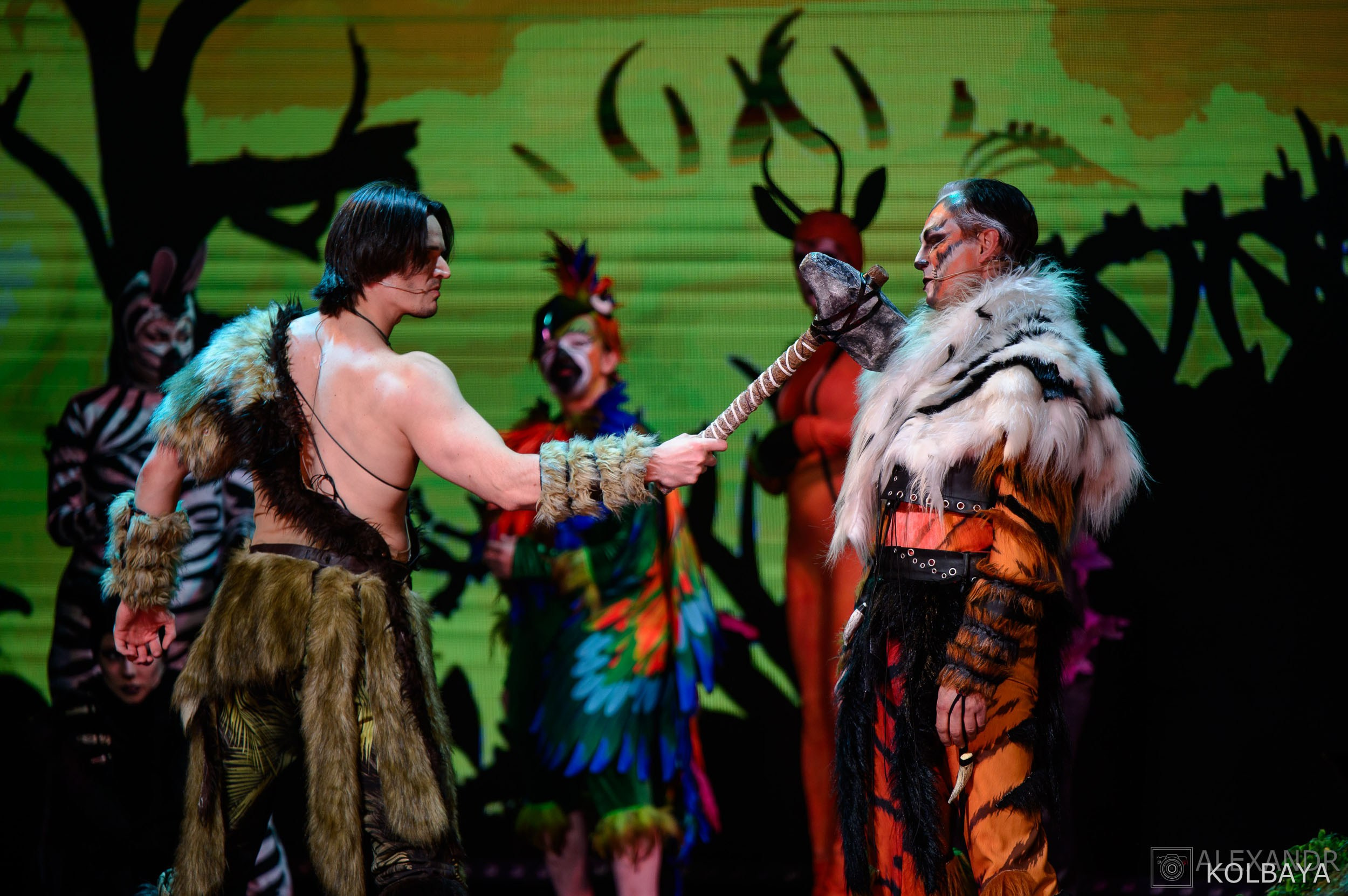 Мюзикл «Маугли». Концертный и театральный репортажный фотограф в Москве Александр Колбая