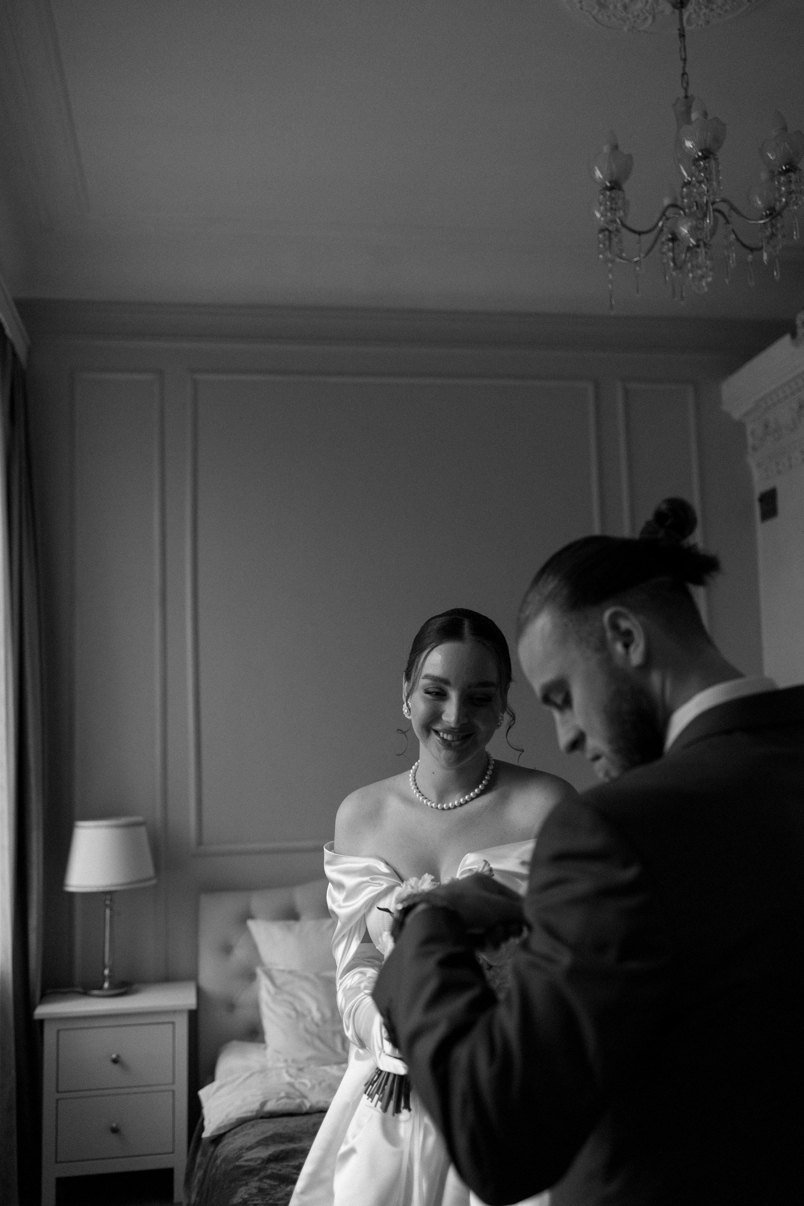 Свадебная фотосессия в студии/отеле. Фотограф в Санкт-Петербурге Шевченко Наталья