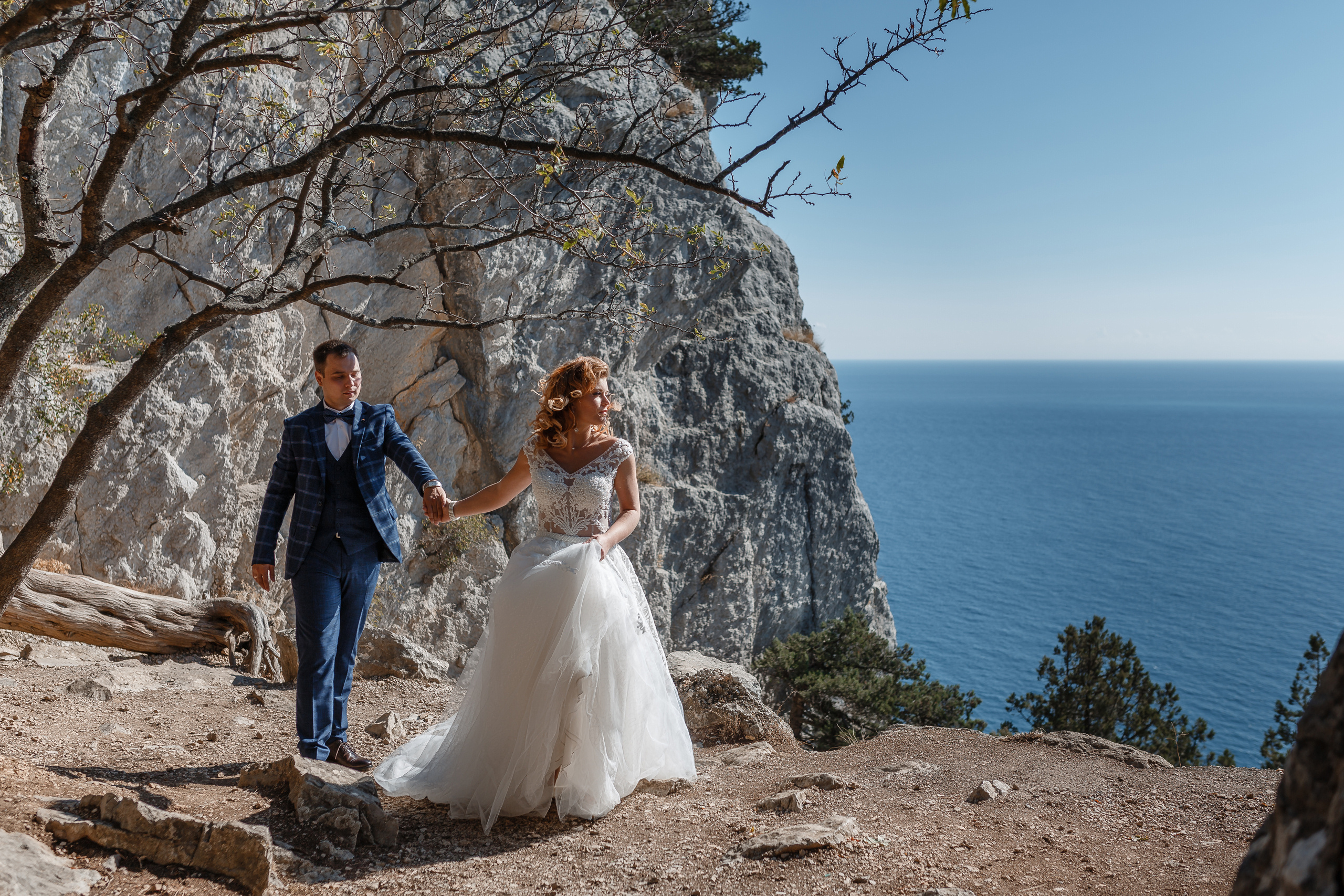 Прогулка Ася и Александр. Свадебный фотограф в Крыму и Севастополе Ольга Баскакова
