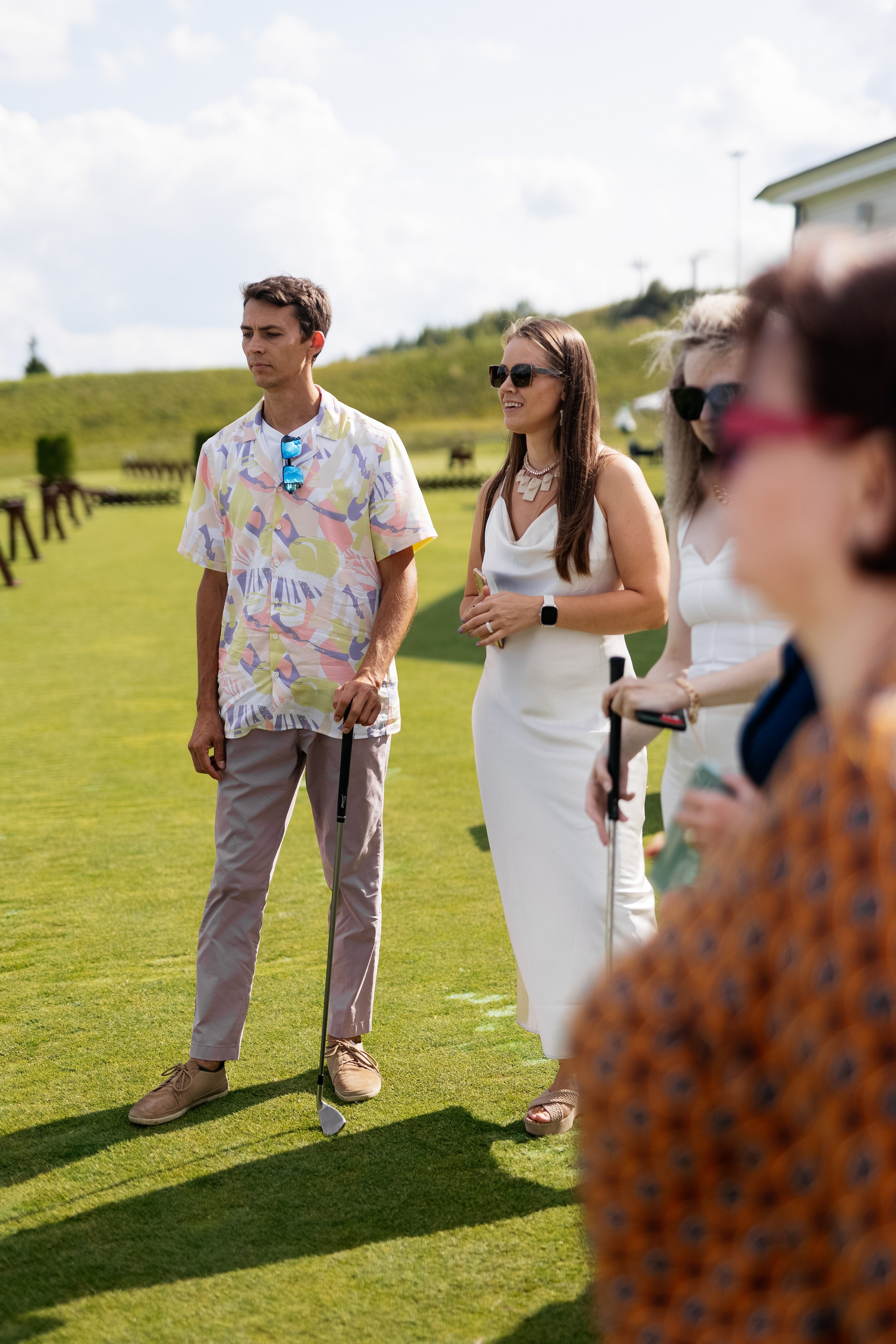 Целеево. Игра в гольф. Фотограф в Москве Анастасия Курлович