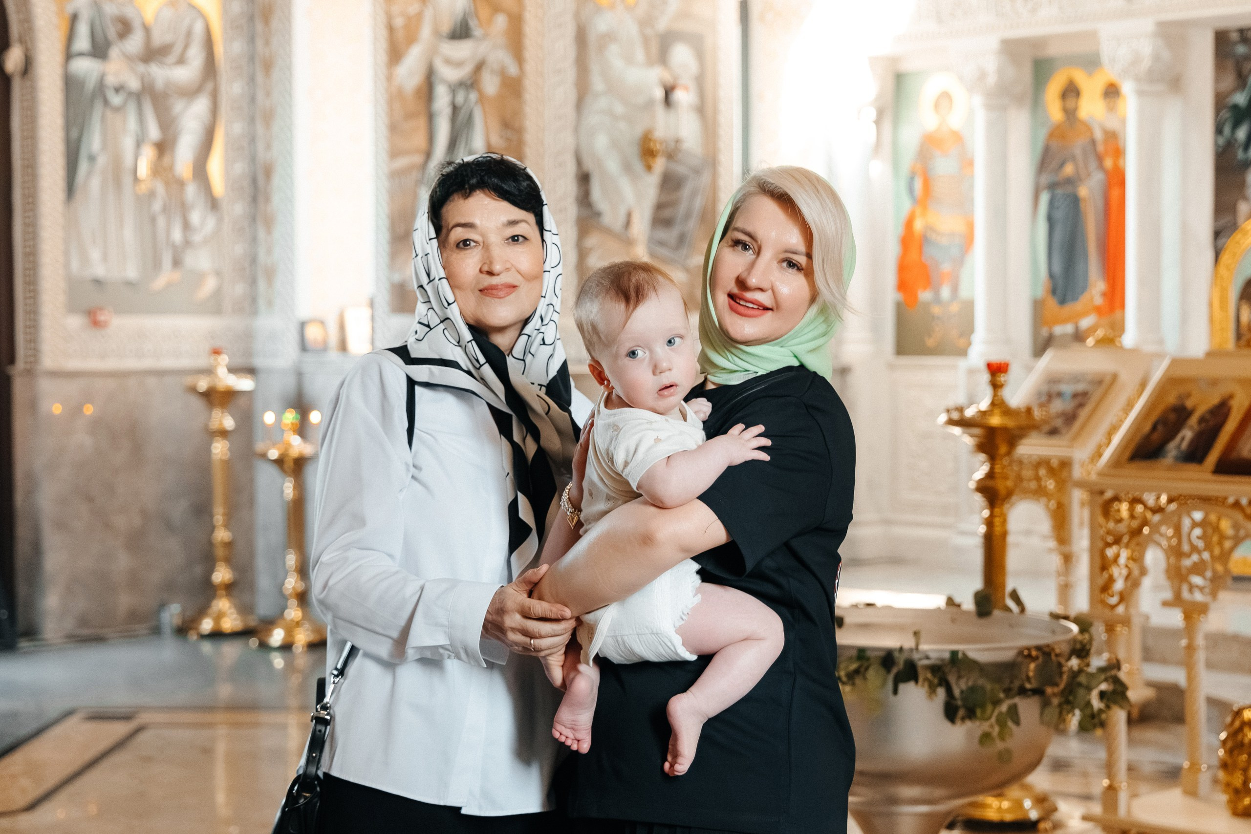 Крещение | Храм в Родных Просторах. Фотограф Марина Верятинская | Краснодар