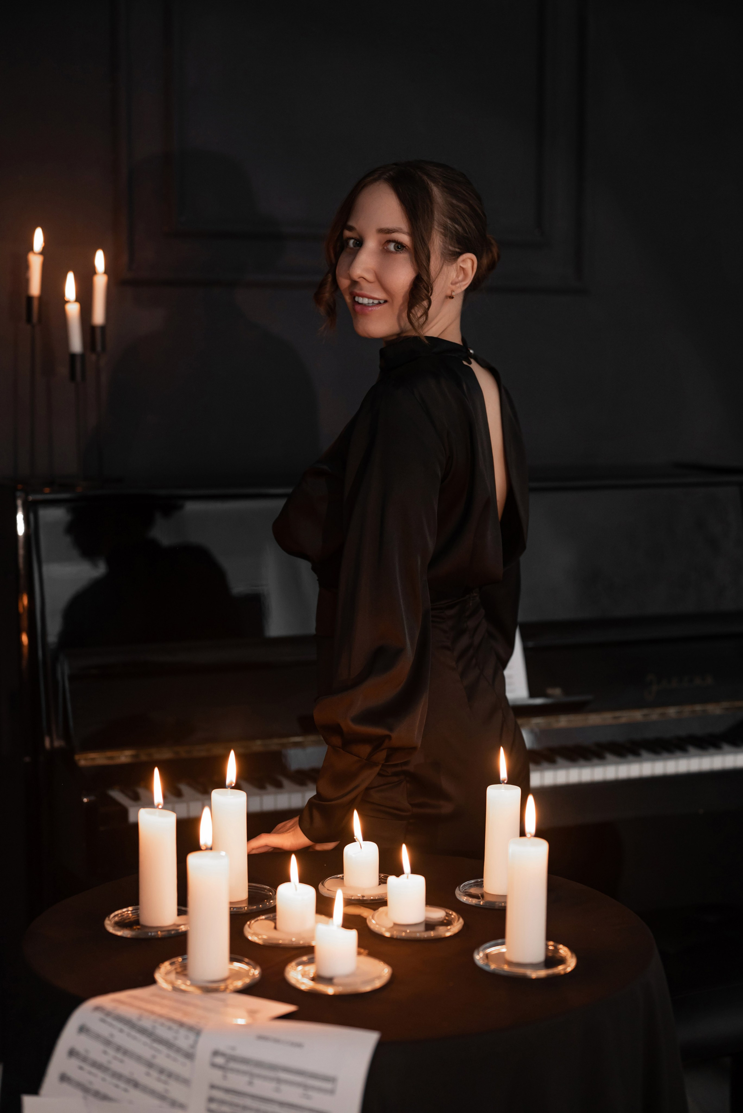 Фотопроект *Свечи и пианино*. Фотограф в городе Салават