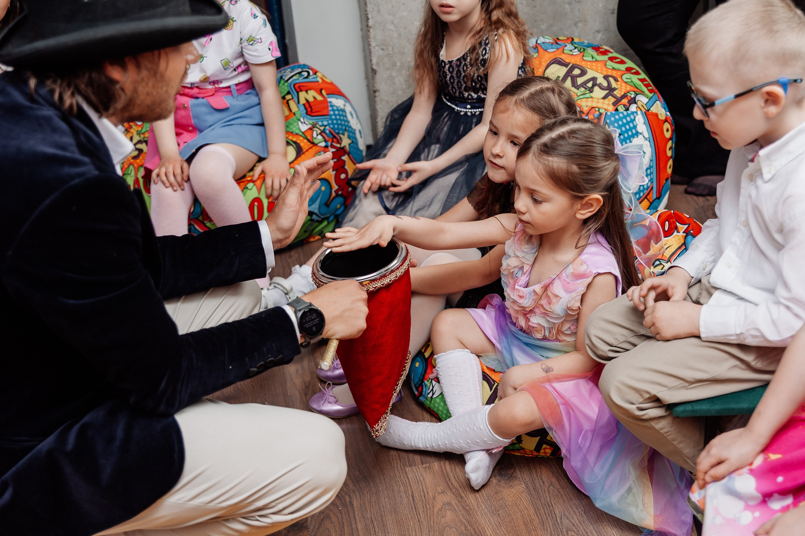 Детский день рождения в лофте Adavi. Свадебный и репортажный фотограф СПб