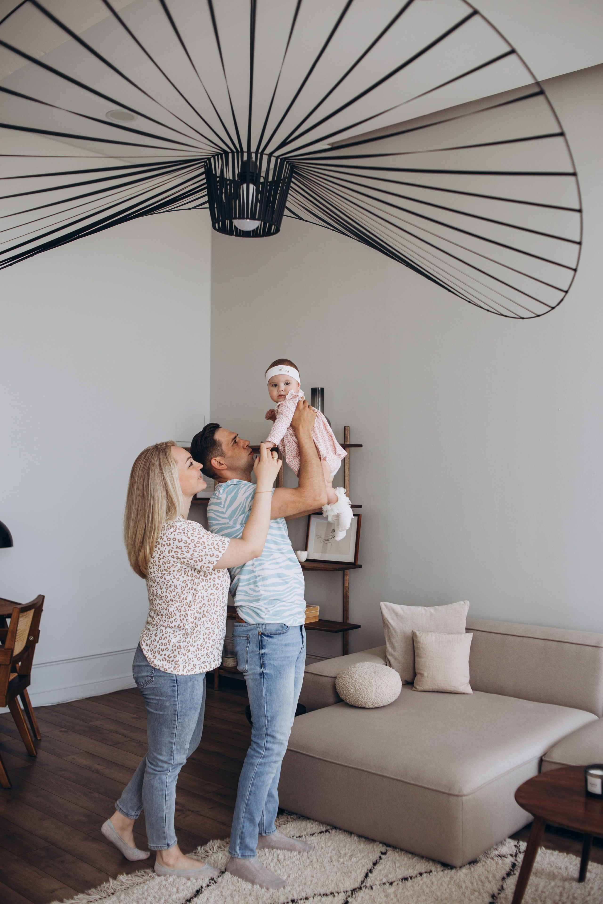 Оля с семьей. Фотограф Брянск