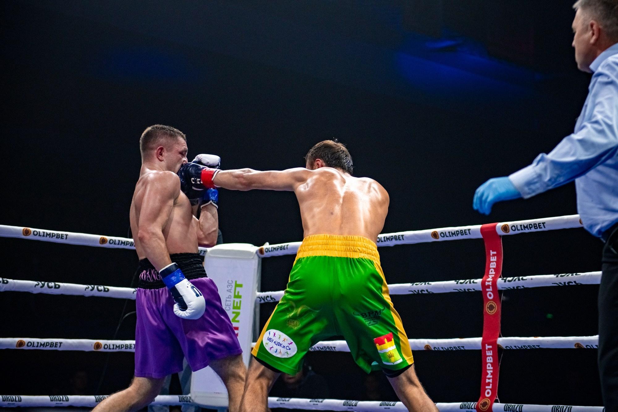 Вечер бокса в Прокопьевске. ProfotoNK