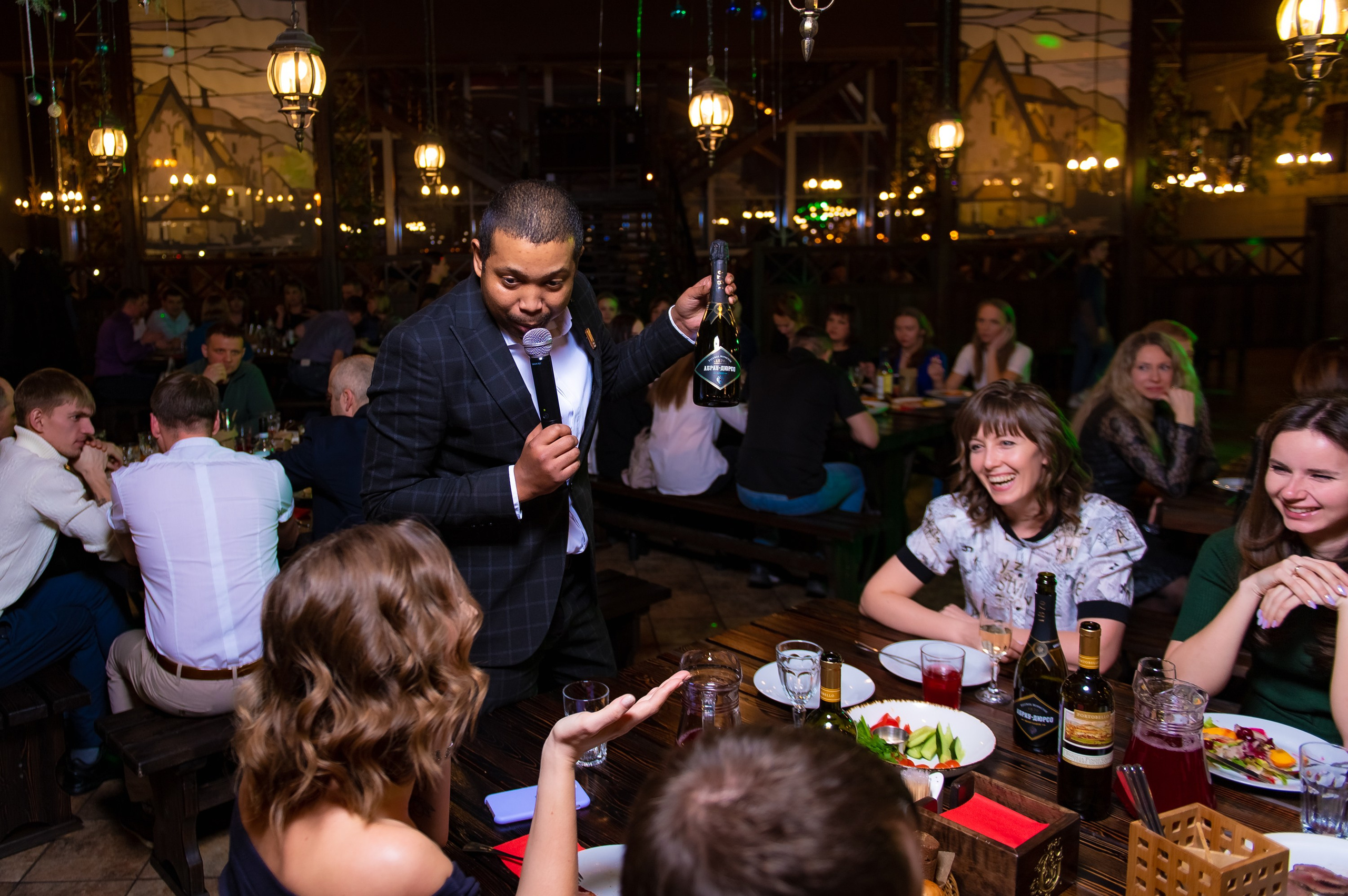 Новогодний корпоратив в пивоварне Яна Гримуса. ProfotoNK