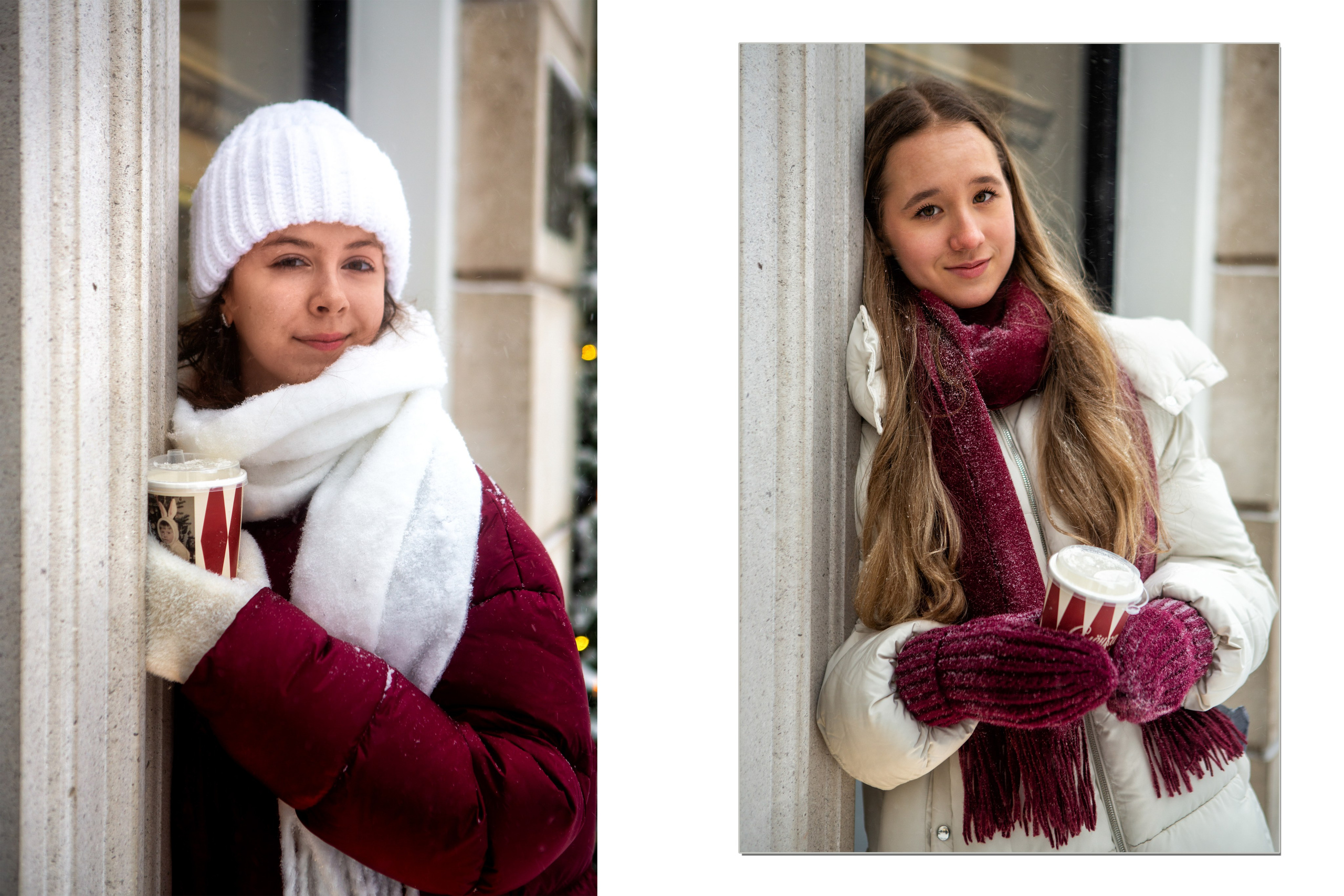 Уличная фотосессия для двух подружек. Ирина Загоскина — портретные фотосессии в Москве