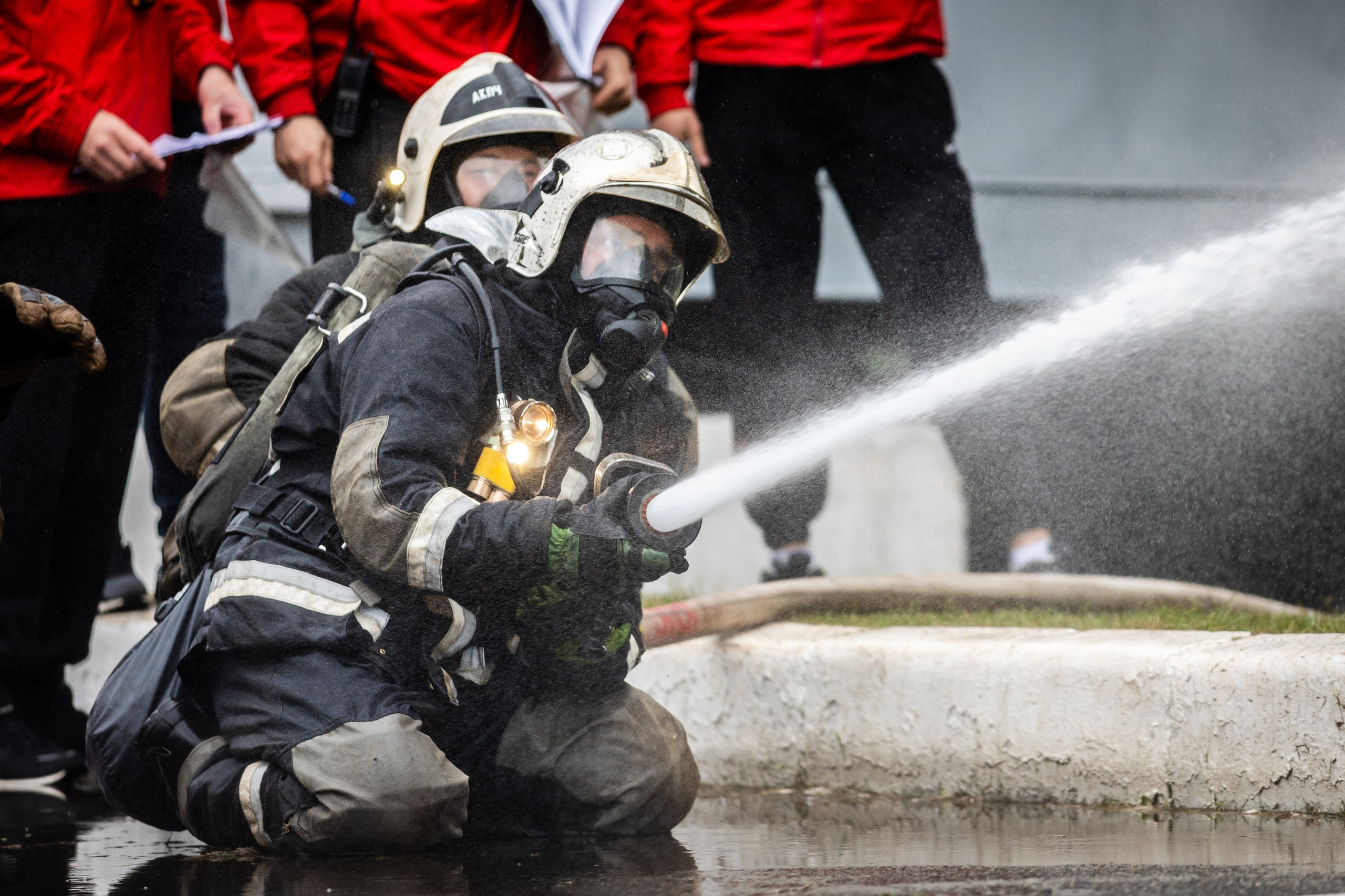 Финал международных соревнований среди пожар но-спасательных подразделений. Фотограф в Санкт-Петербурге