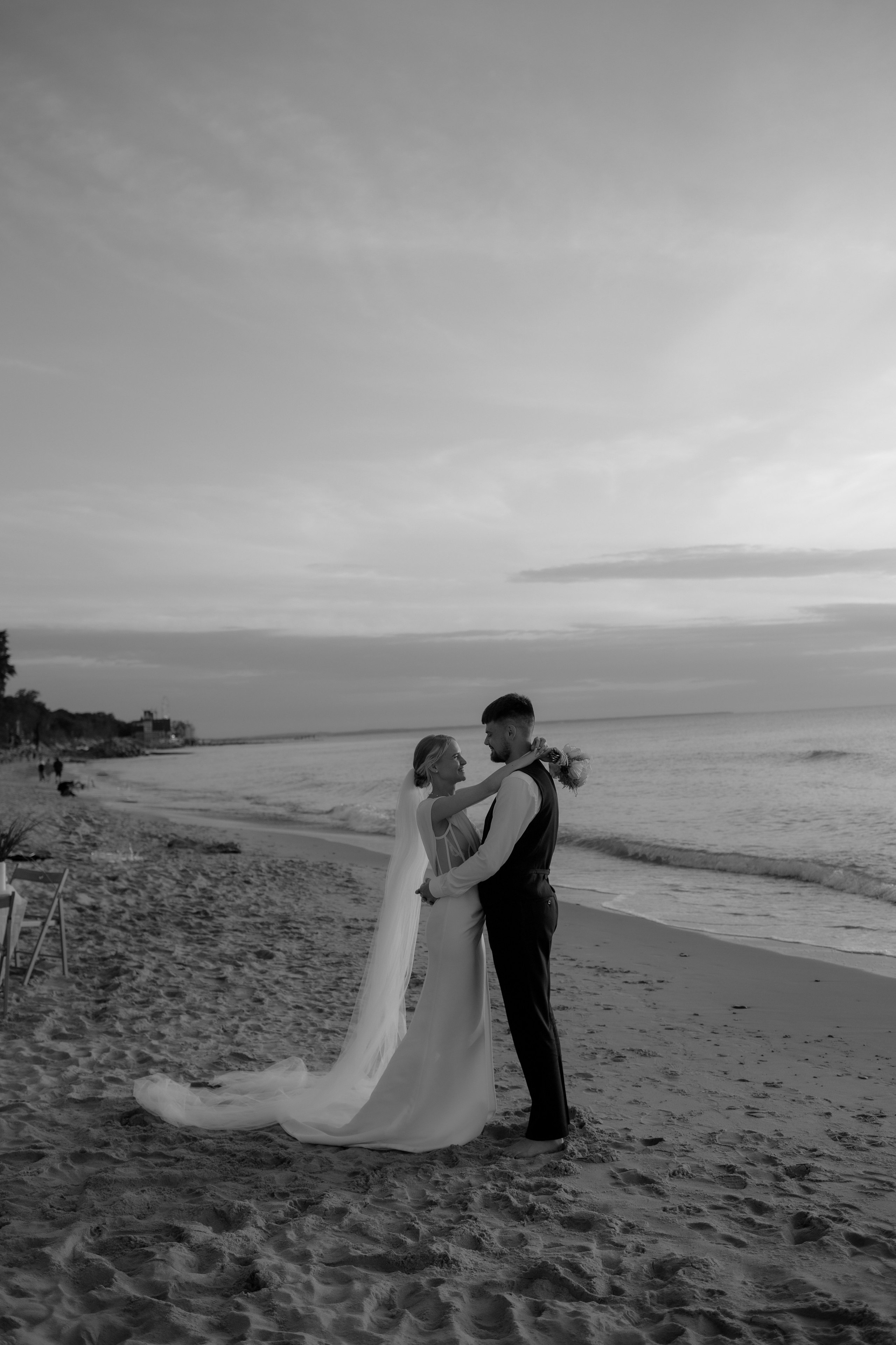 Александра и Влад. На закате. Фотограф в Калининграде Решетникова Алина