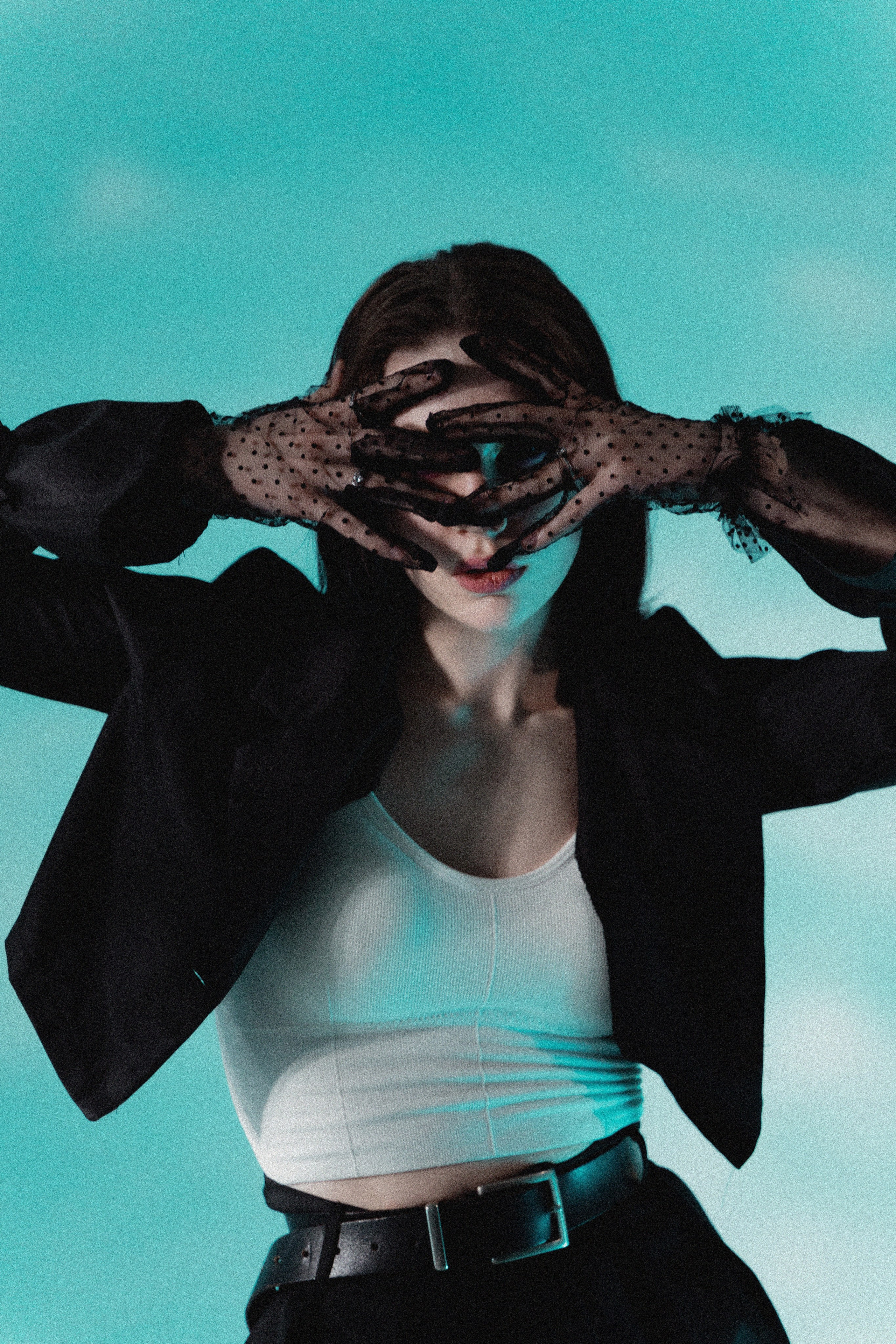 Цветной свет и Соня. Фотограф Надежда Погребняк | Рязань | Москва