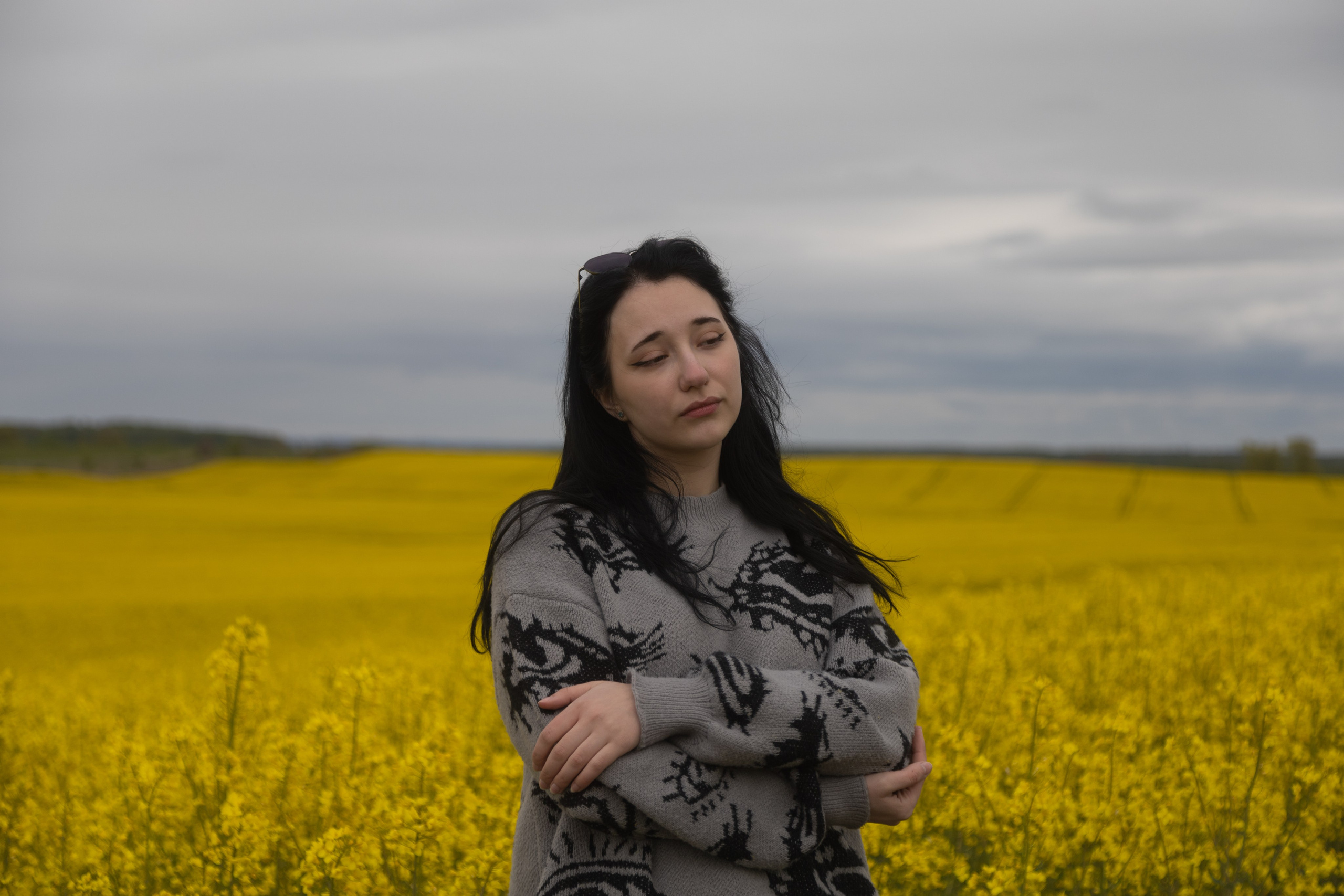 Полина Л — (Рапсовое поле). — Digital Noise —