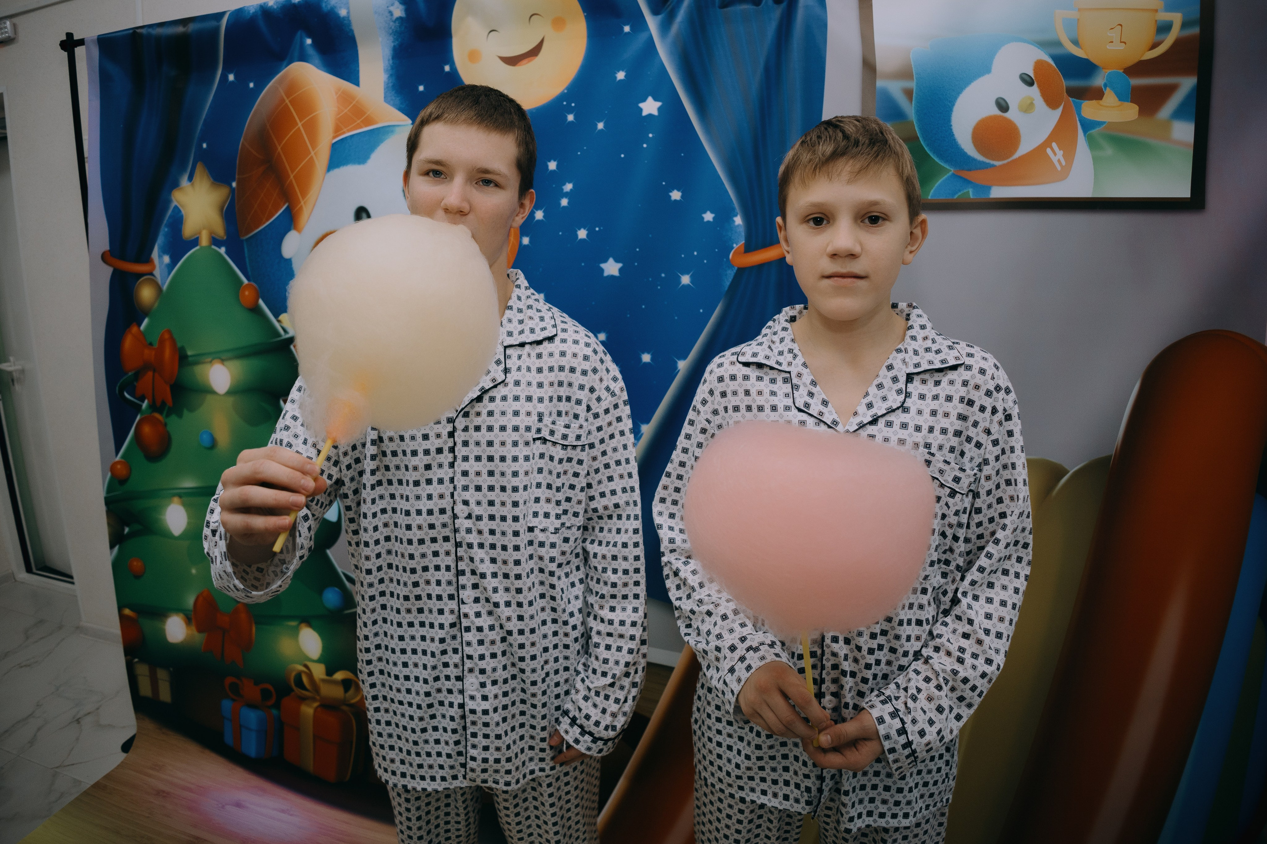 Пижамная вечеринка в школе-интернате № 5 // 27.12.2024. Денис Прохоров Фотограф в г. Магнитогорск