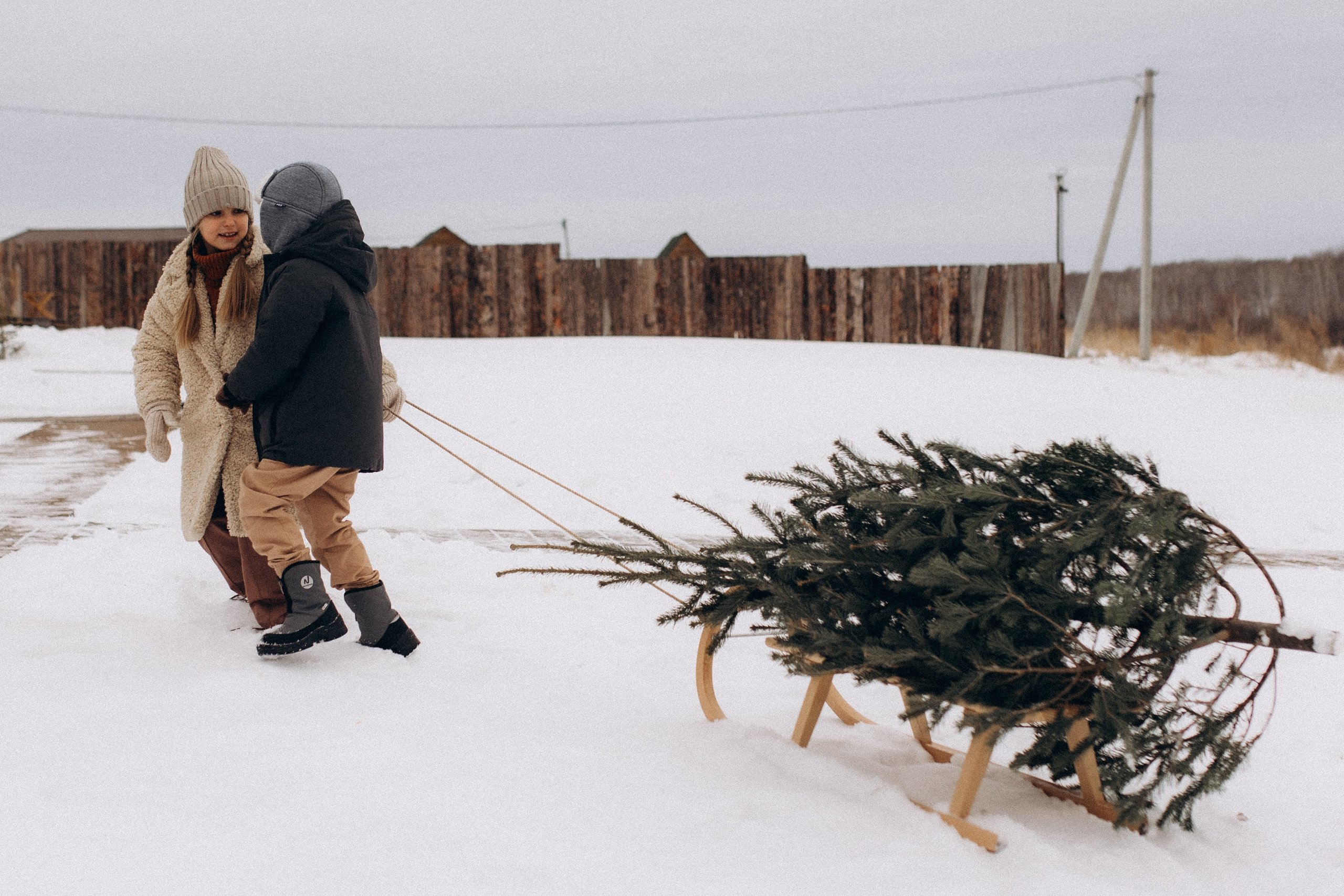 Предновогодняя история в домике. Семейный фотограф lifestyle в Новосибирске Елена Шпилевая