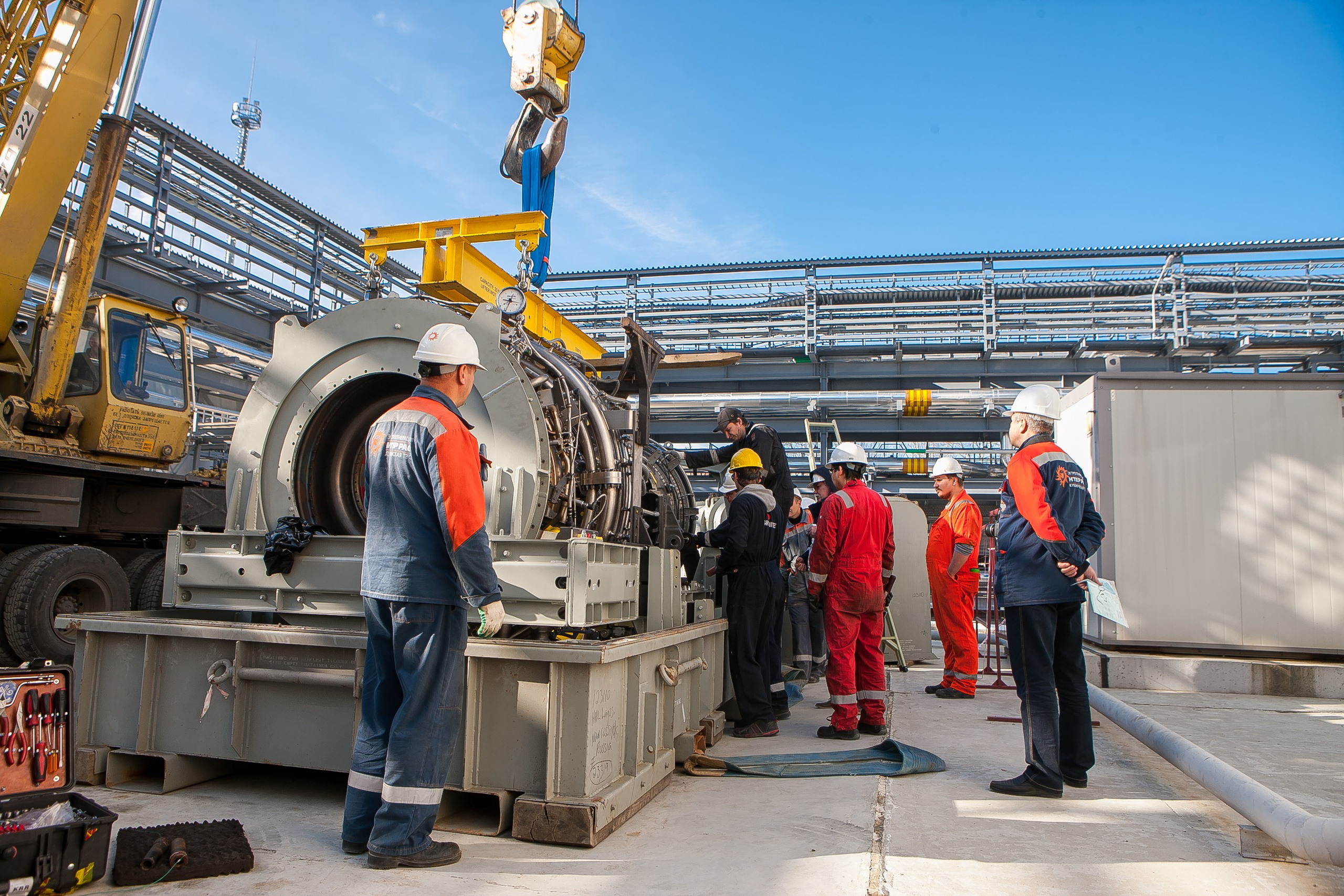 Джубгинская ТЭС для компании General Electric (GE). Фотограф в Краснодаре Николай Хорьков