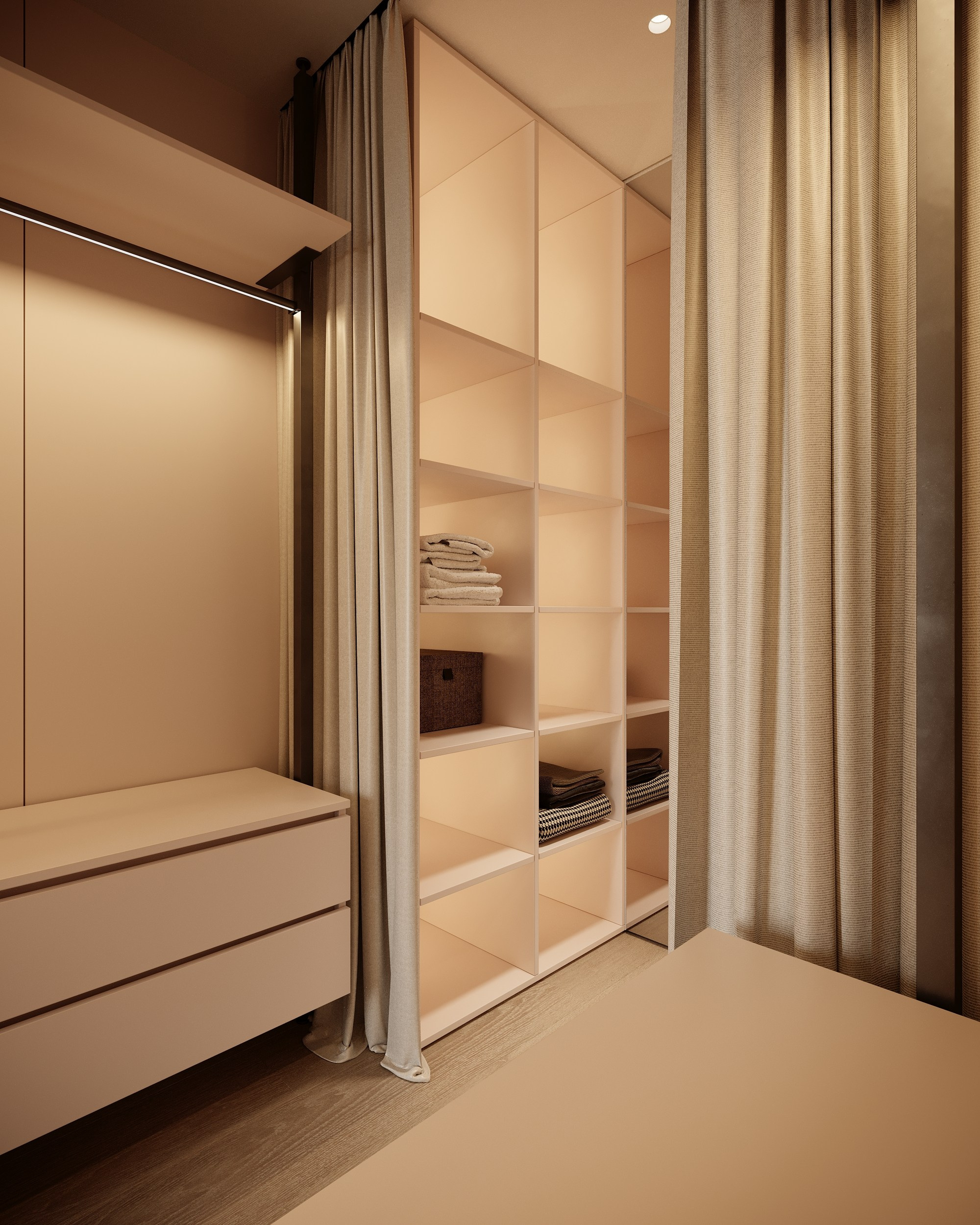 Современная квартира для семейной пары в ЖК Нагатино АйЛенд. Дизайн интерьера Санкт-Петербург | Москва | Калининград