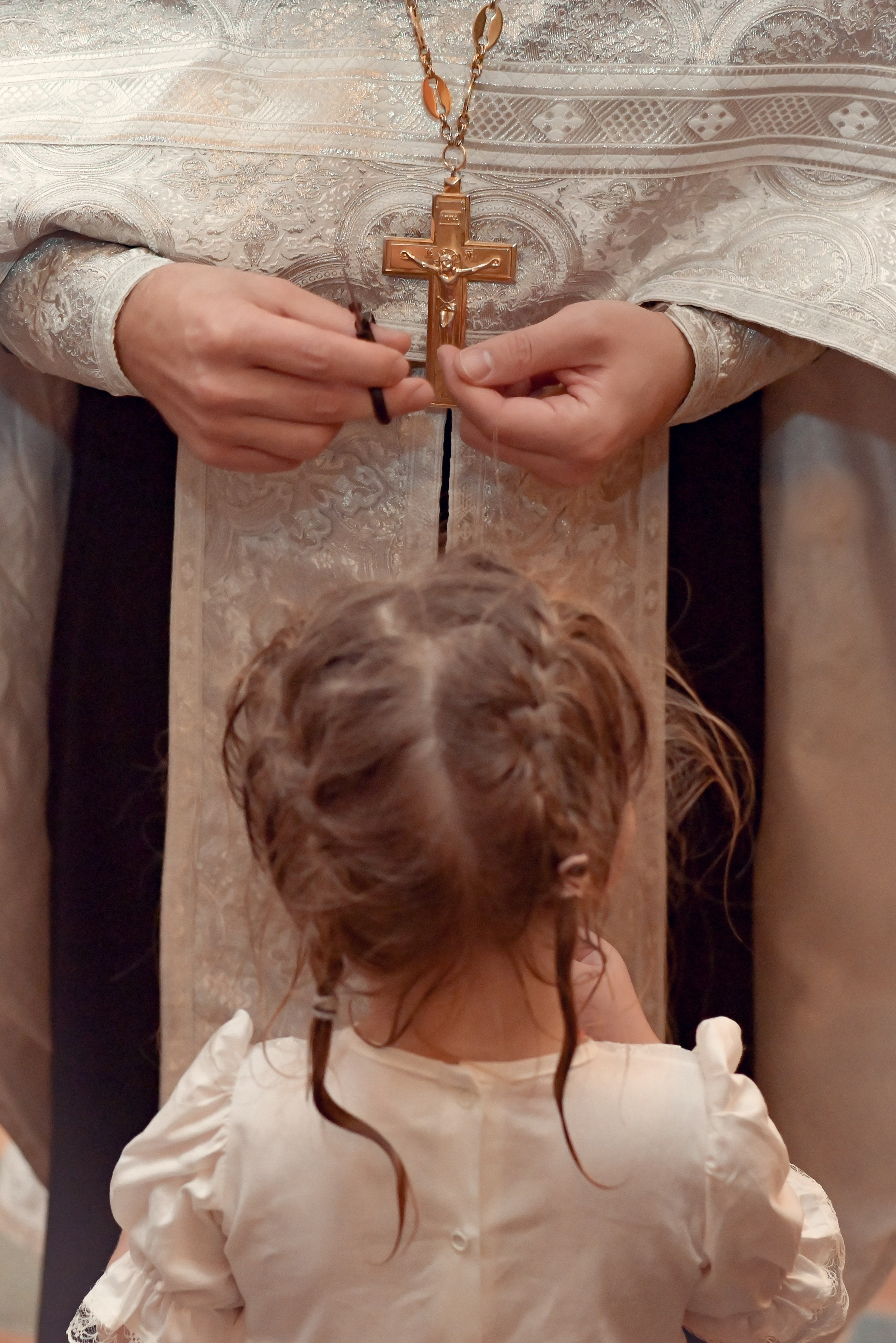 Крещение Катюши. Фотограф на Крещение. Семейный фотограф. Москва