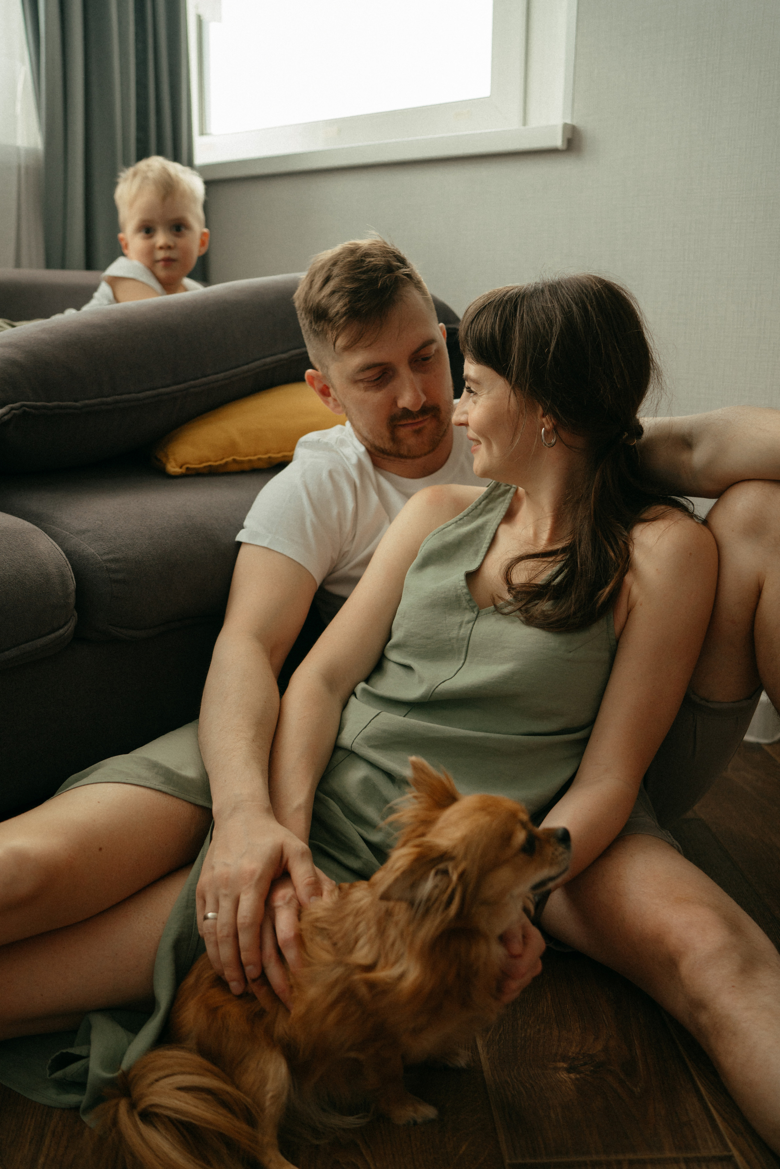 Даша, Артем и Федя. Фотограф Анна Кобазева, Москва