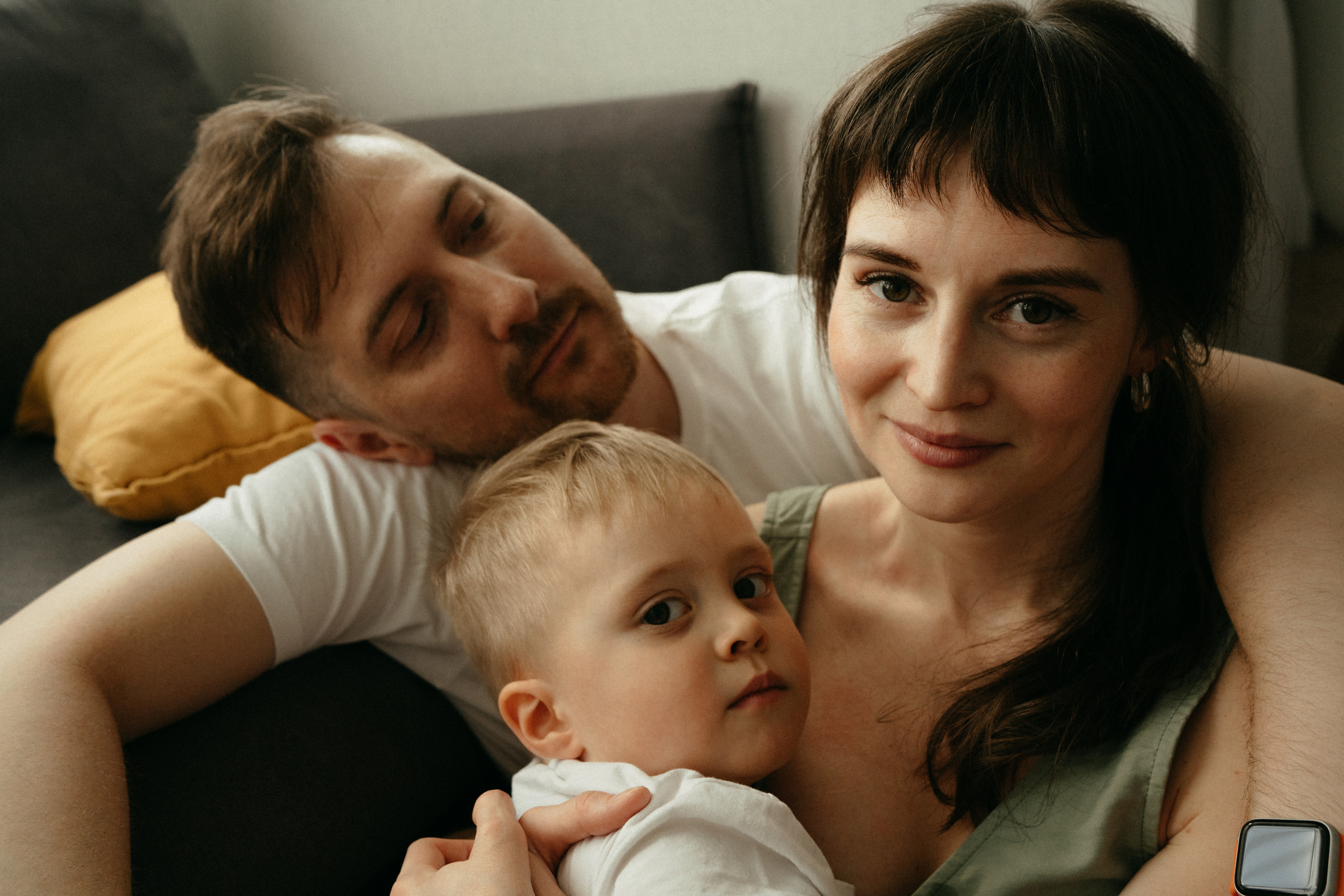 Даша, Артем и Федя. Фотограф Анна Кобазева, Москва