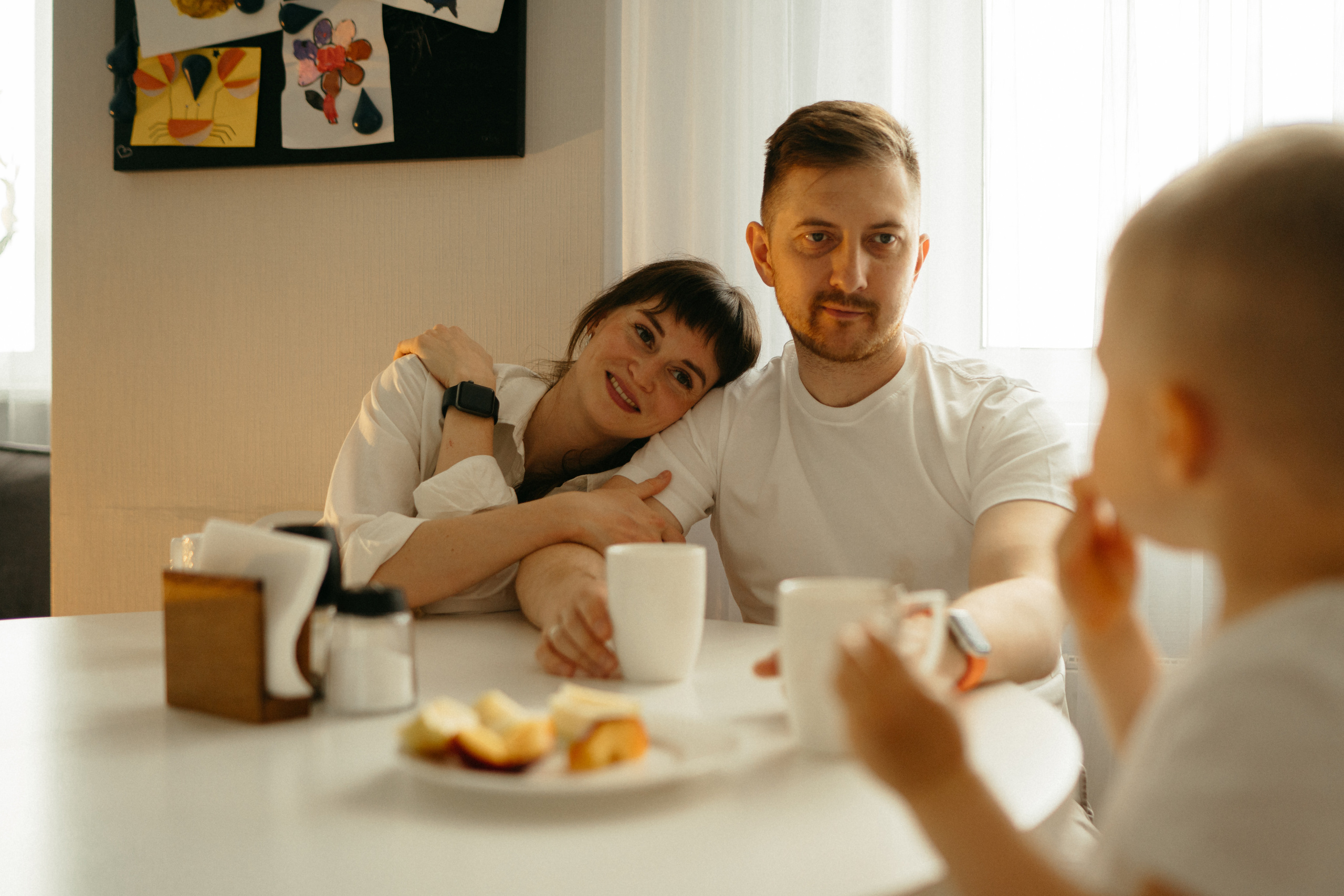 Даша, Артем и Федя. Фотограф Анна Кобазева, Москва