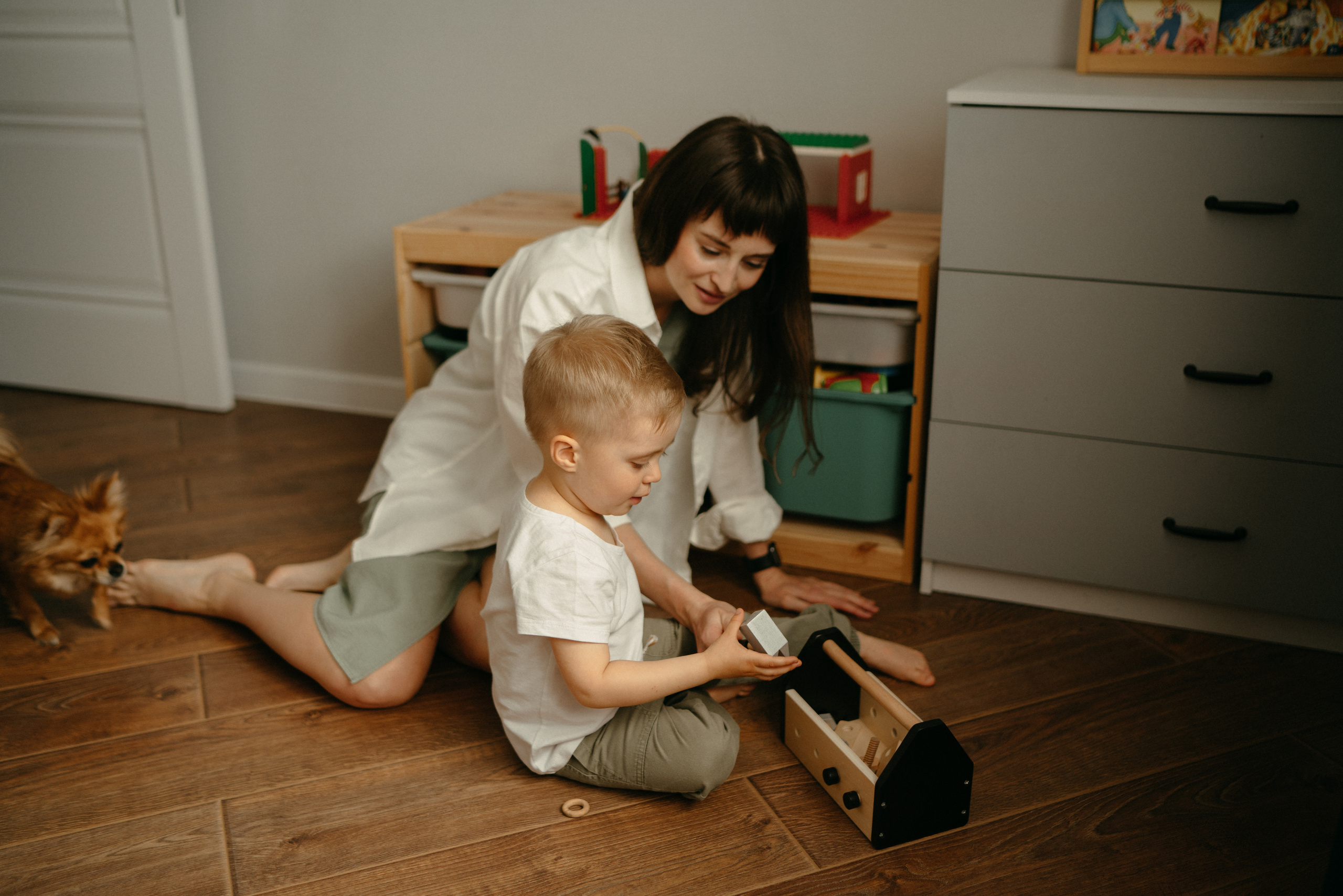 Даша, Артем и Федя. Фотограф Анна Кобазева, Москва