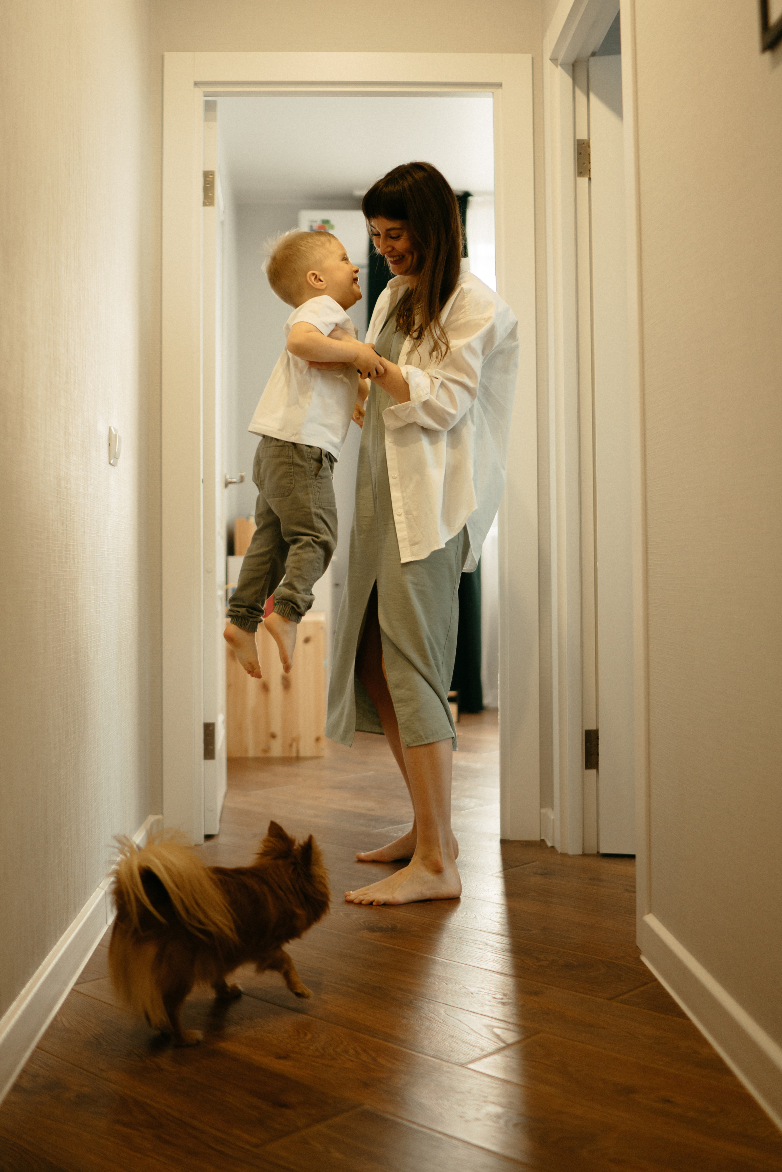 Даша, Артем и Федя. Фотограф Анна Кобазева, Москва