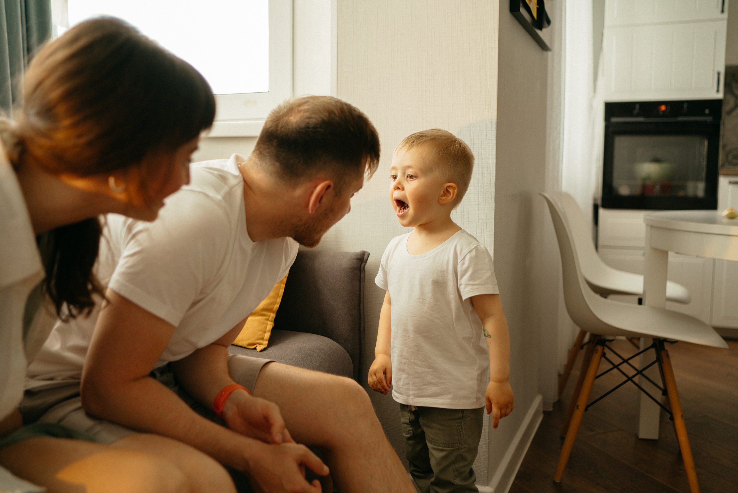 Даша, Артем и Федя. Фотограф Анна Кобазева, Москва