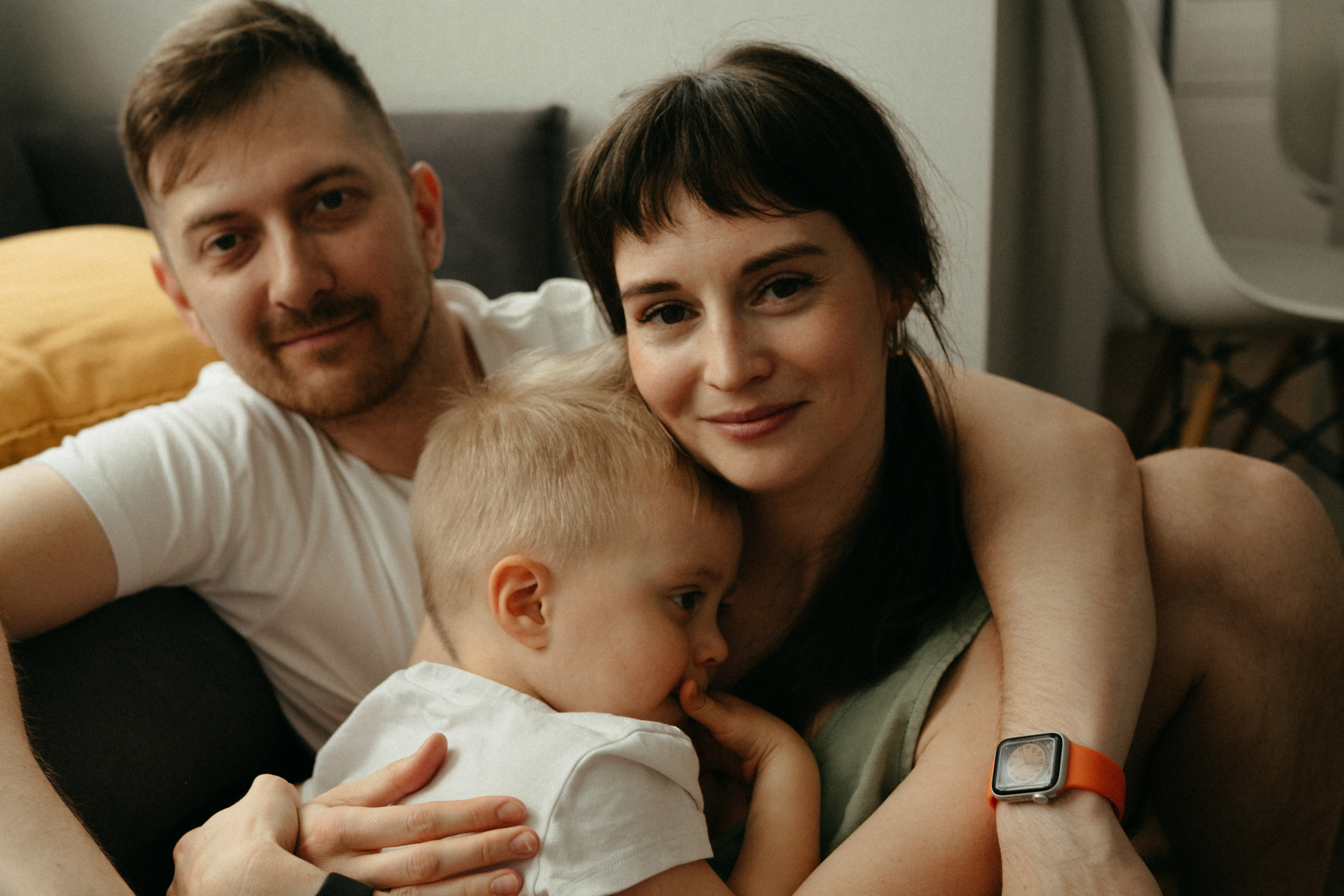 Даша, Артем и Федя. Фотограф Анна Кобазева, Москва