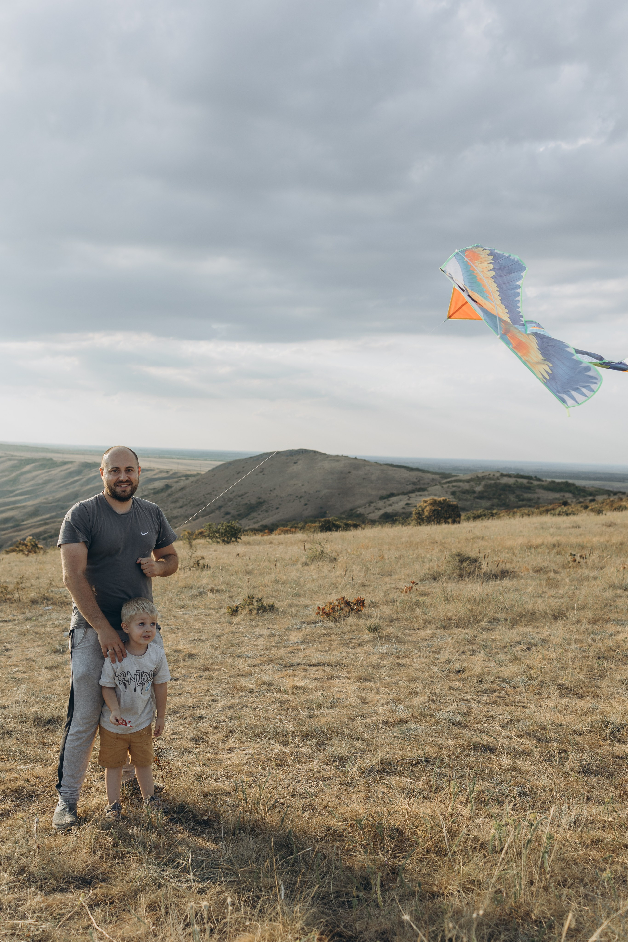 Воздушный змей. Семейный фотограф в Москве Виктория Ястребинская