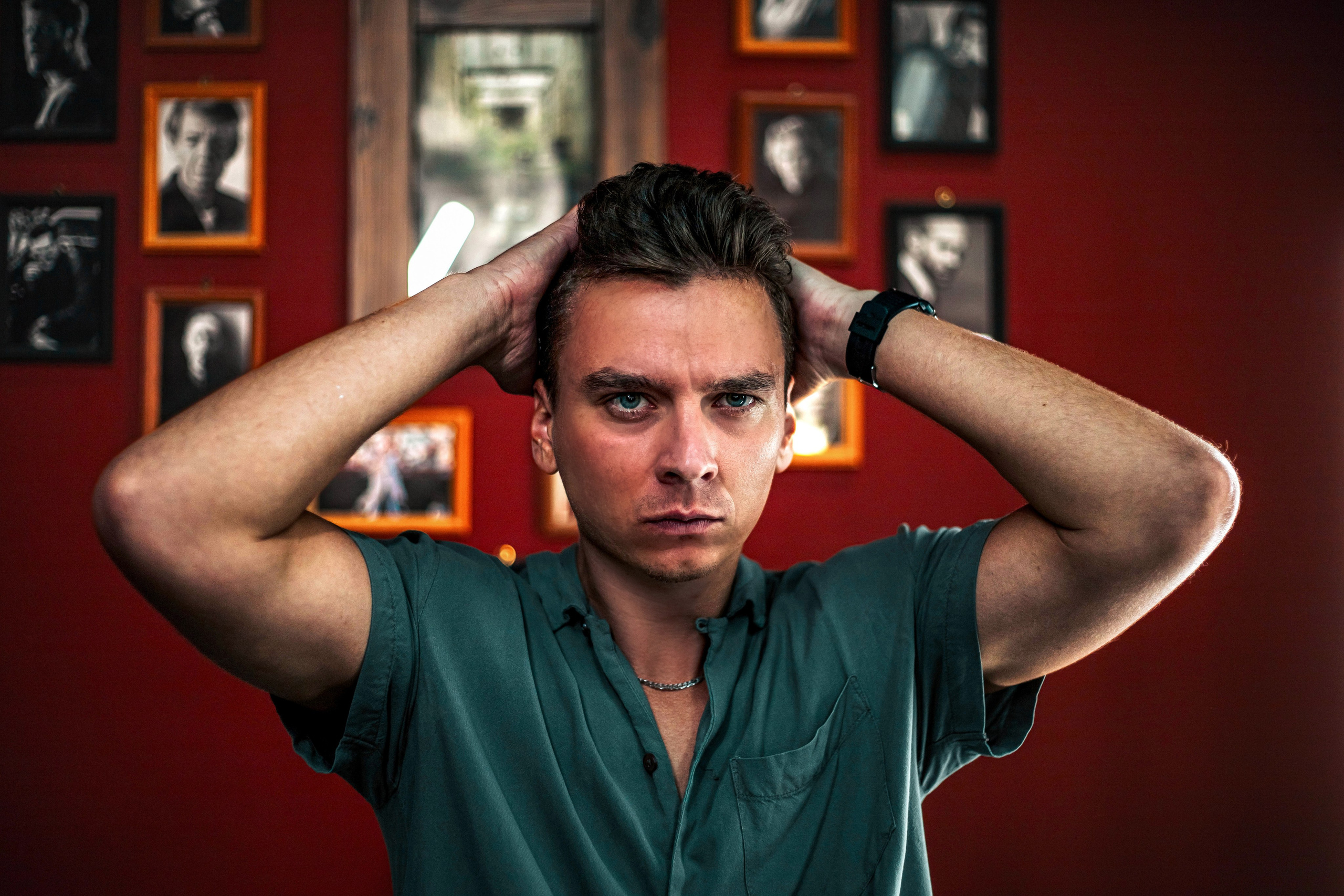 Фотосессия для барбершопа, Илья - барбер. Бизнес фотограф Ижевск — Назаров Роман