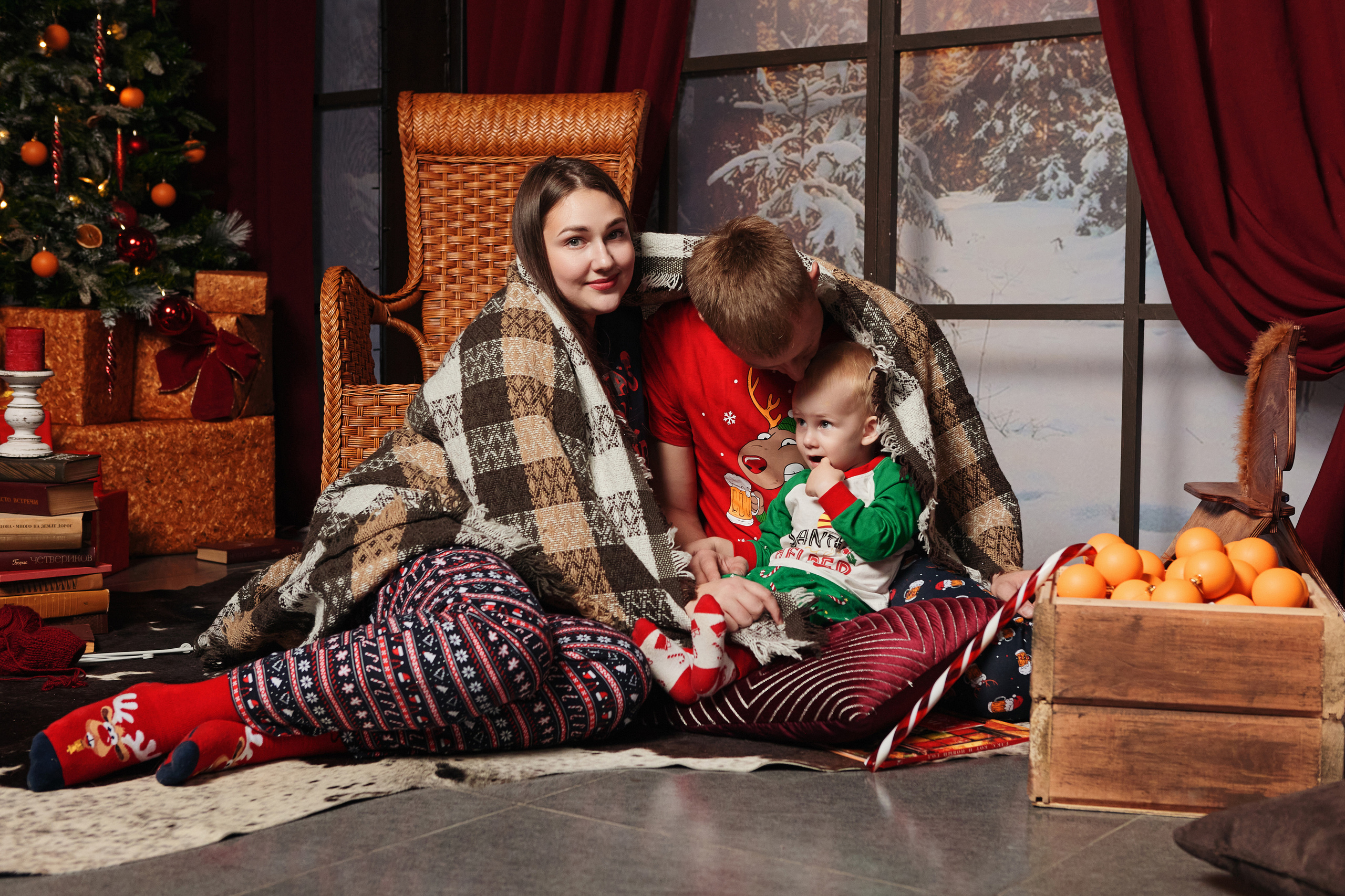 Новогодняя фотостудия в Лесозаводске