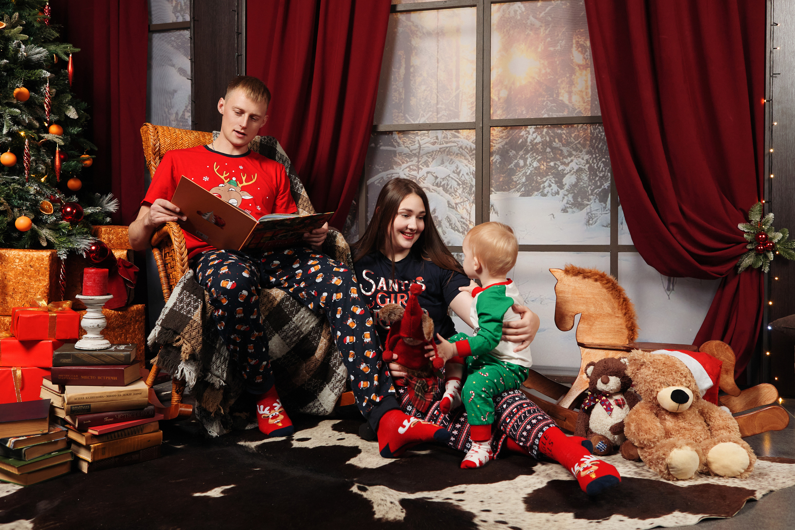 Новогодняя фотостудия в Лесозаводске