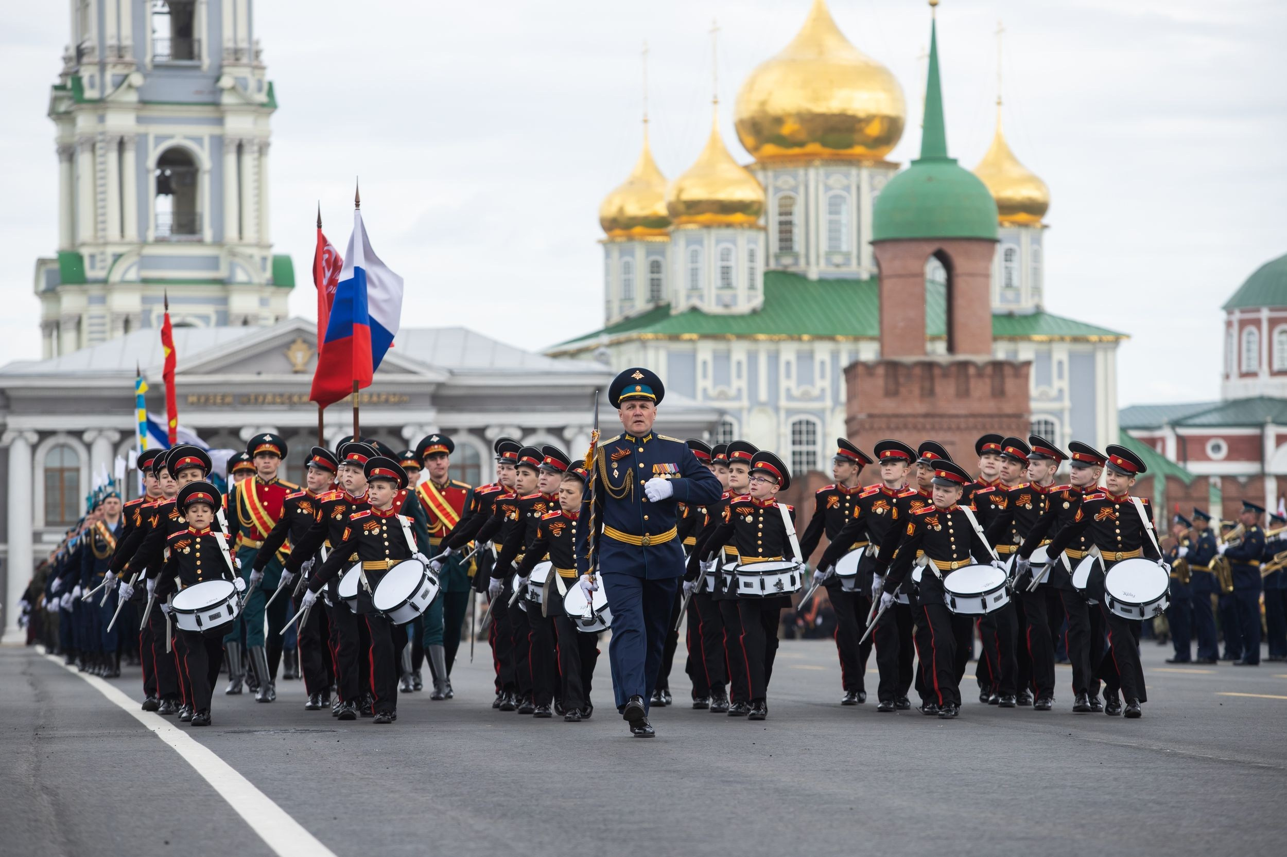 Генеральная репетиция Парада Победы (5 мая 2024). Репортажный фотограф Алексей Пирязев