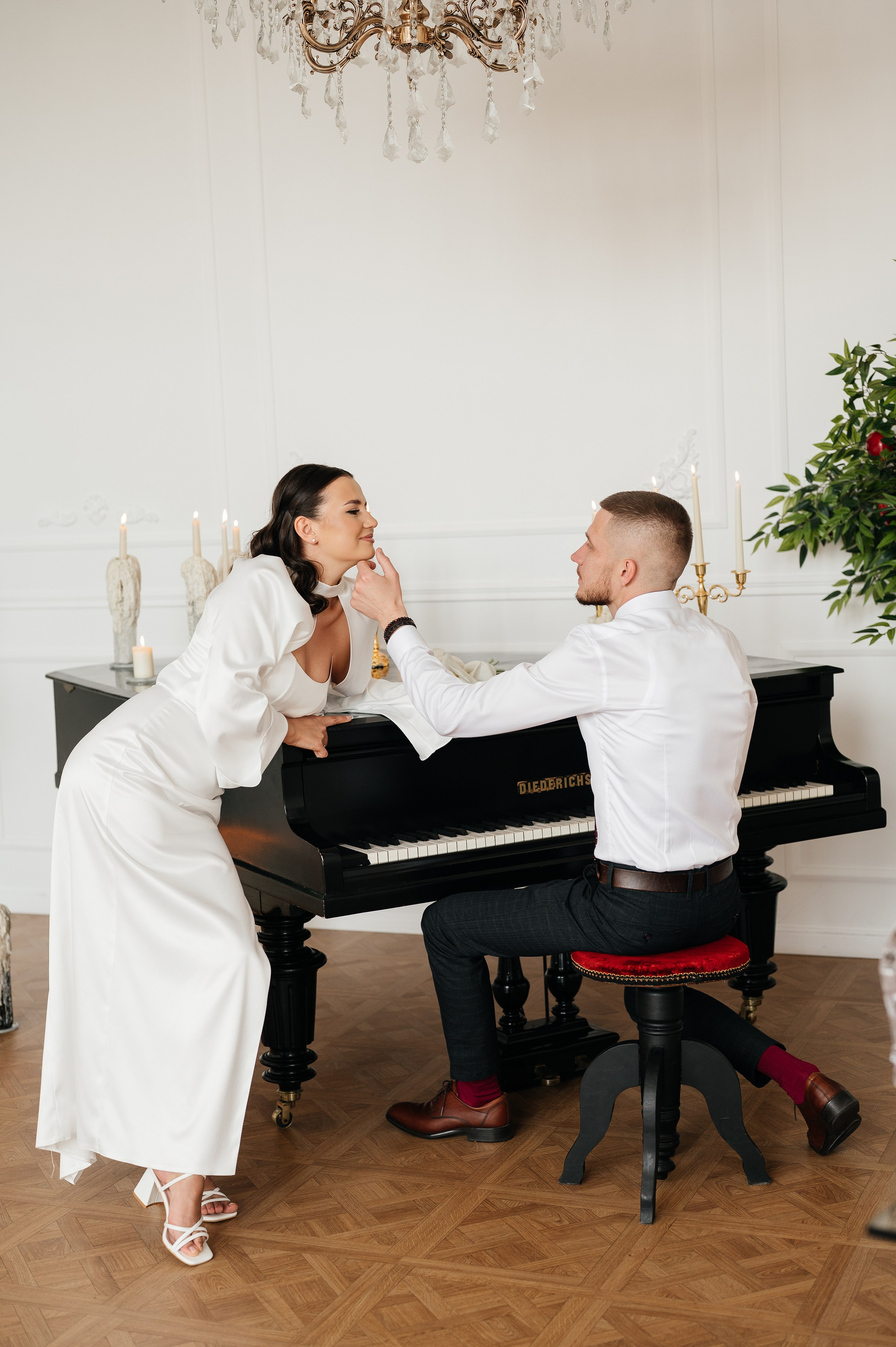 Свадебная фотосессия в студии. Свадебный и семейный фотограф в Краснодаре Алина Мельник