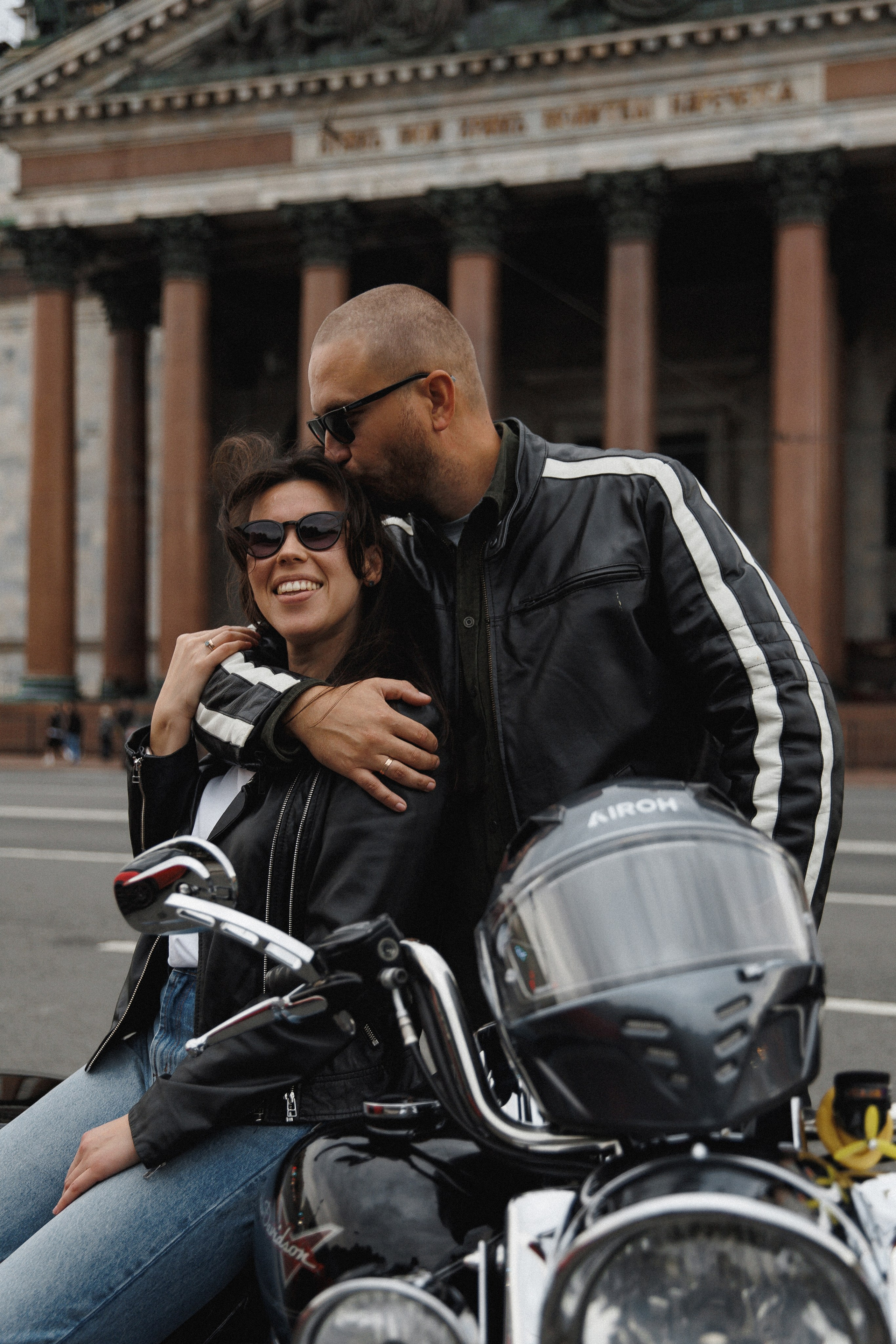 Настя и Никита, мотофотосет. Wedding photographer in St. Petersburg, Europe and Israel Anna Agafon